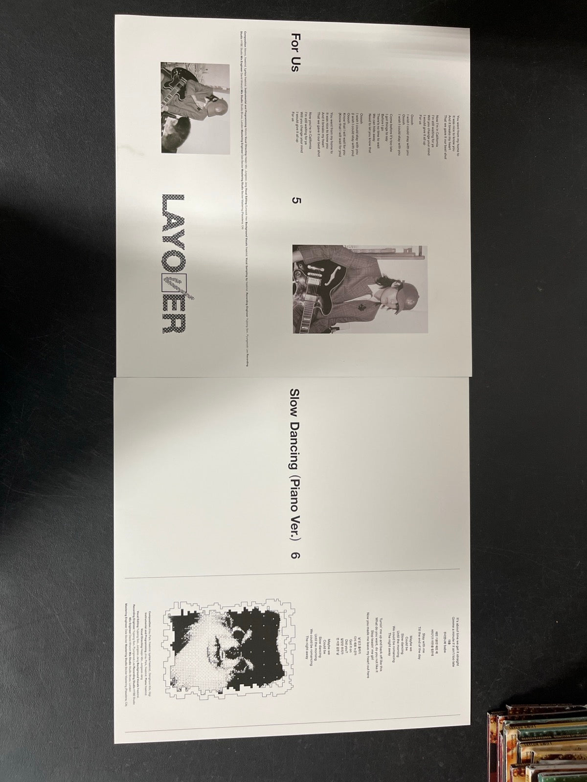 MISC_5 - V (BTS) - Layover LE Gray Vinyl USED NOT TESTED