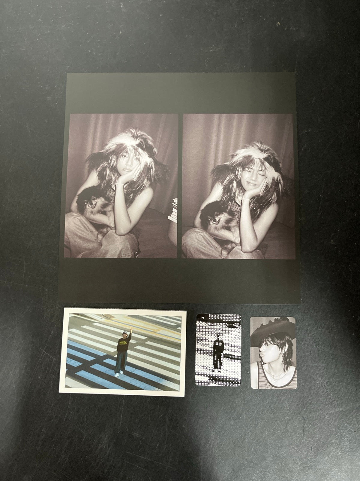 MISC_5 - V (BTS) - Layover LE Gray Vinyl USED NOT TESTED