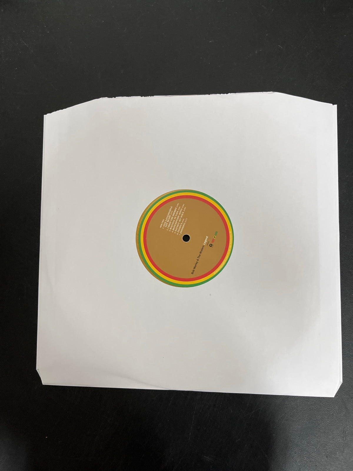 SLEEVE_1B - Bob Marley & The Wailers - Legend... LE Gold Vinyl USED NOT TESTED
