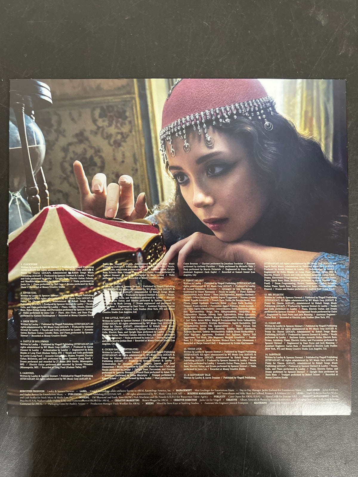 SLEEVE_1B - Laufey - A Matter ... Monochromatic Anomaly Vinyl USED NOT TESTED