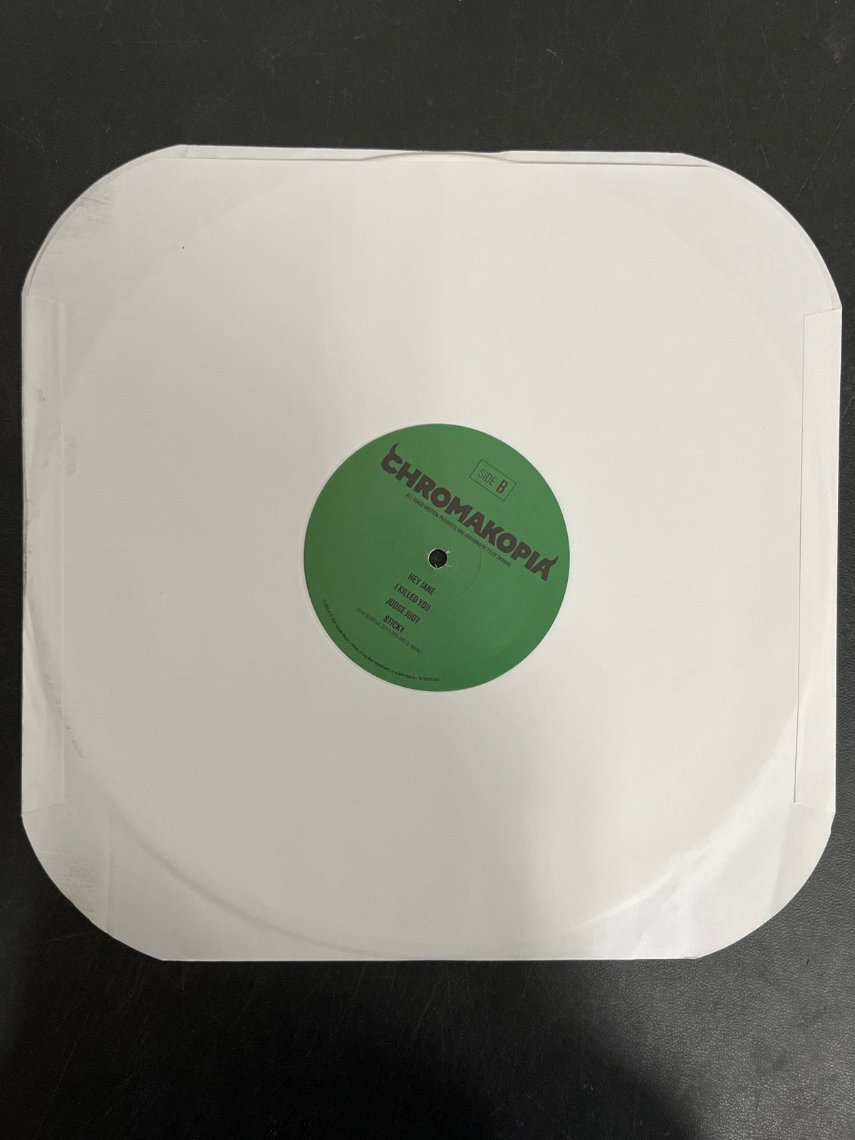 SLEEVE_1B - Tyler, the Creator - Chromakopia 180gm Deluxe Opaque White Vinyl USED NOT TESTED