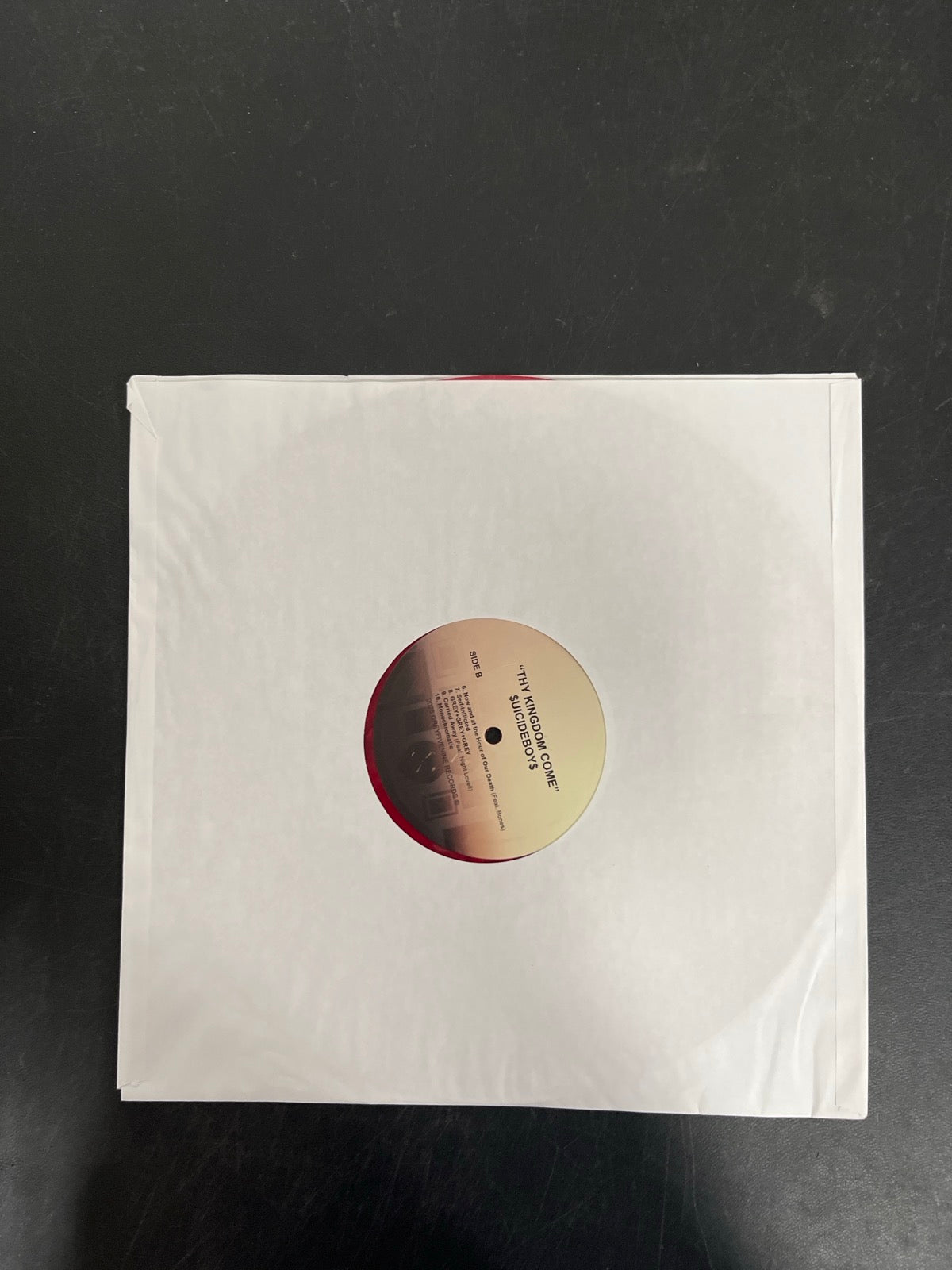 SLEEVE_1B - $uicideboy$ - Thy Kingdom Come LE Red Vinyl USED NOT TESTED