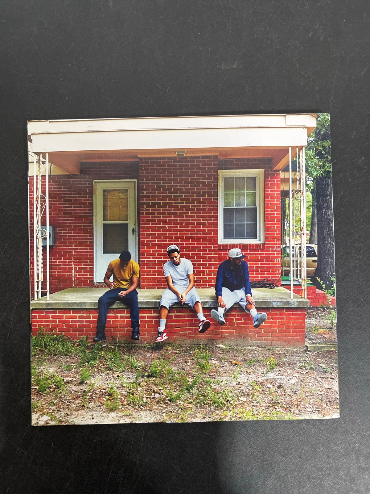SLEEVE_1B - J. Cole - 2014 Forest Hills Drive Anniversary Ed. Red Vinyl USED NOT TESTED