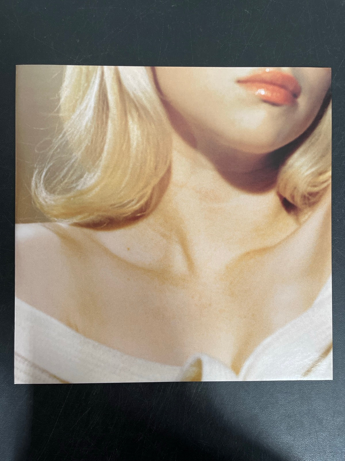 SLEEVE_1B - Billie Eilish - Happier Than Ever LE Light Blue Etched Vinyl USED NOT TESTED