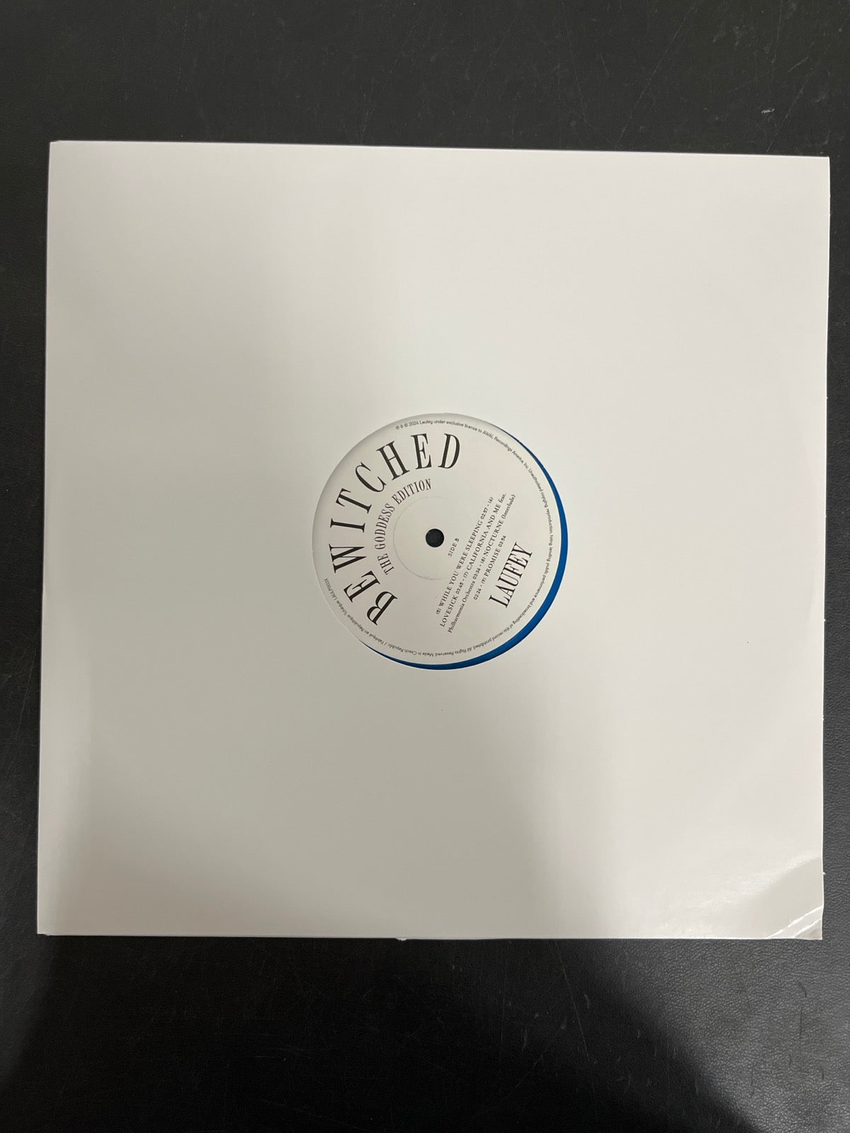 SLEEVE_1B - Laufey - Bewitched: The Goddess Edition LE Blue Vinyl USED NOT TESTED