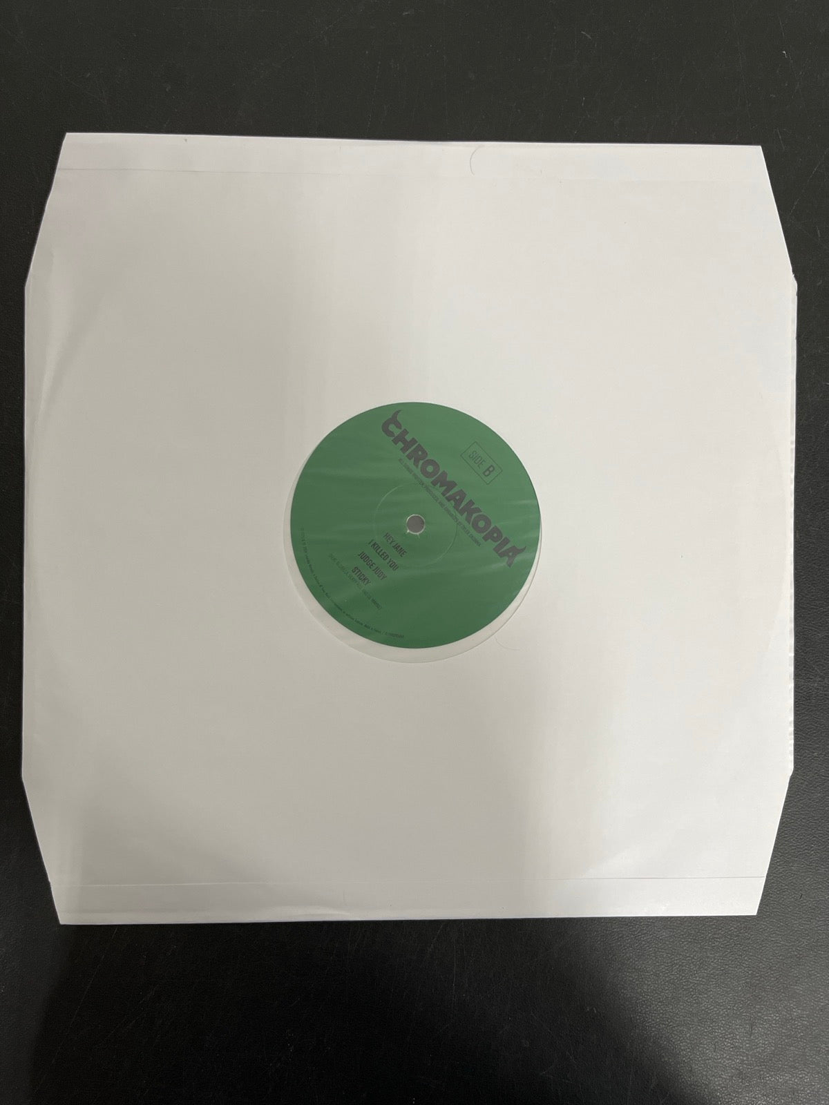 SLEEVE_1B - Tyler, the Creator - Chromakopia 180gm Deluxe Opaque White Vinyl USED NOT TESTED