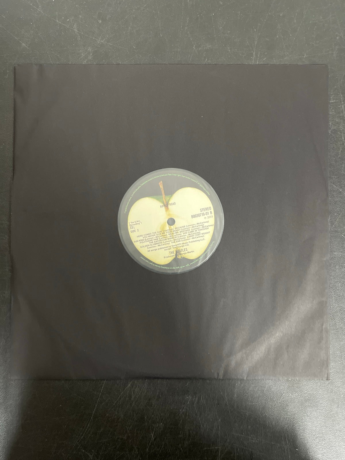 SLEEVE_1B - The Beatles - Abbey Road LE 180gm Remastered Ann. Ed Vinyl USED NOT TESTED