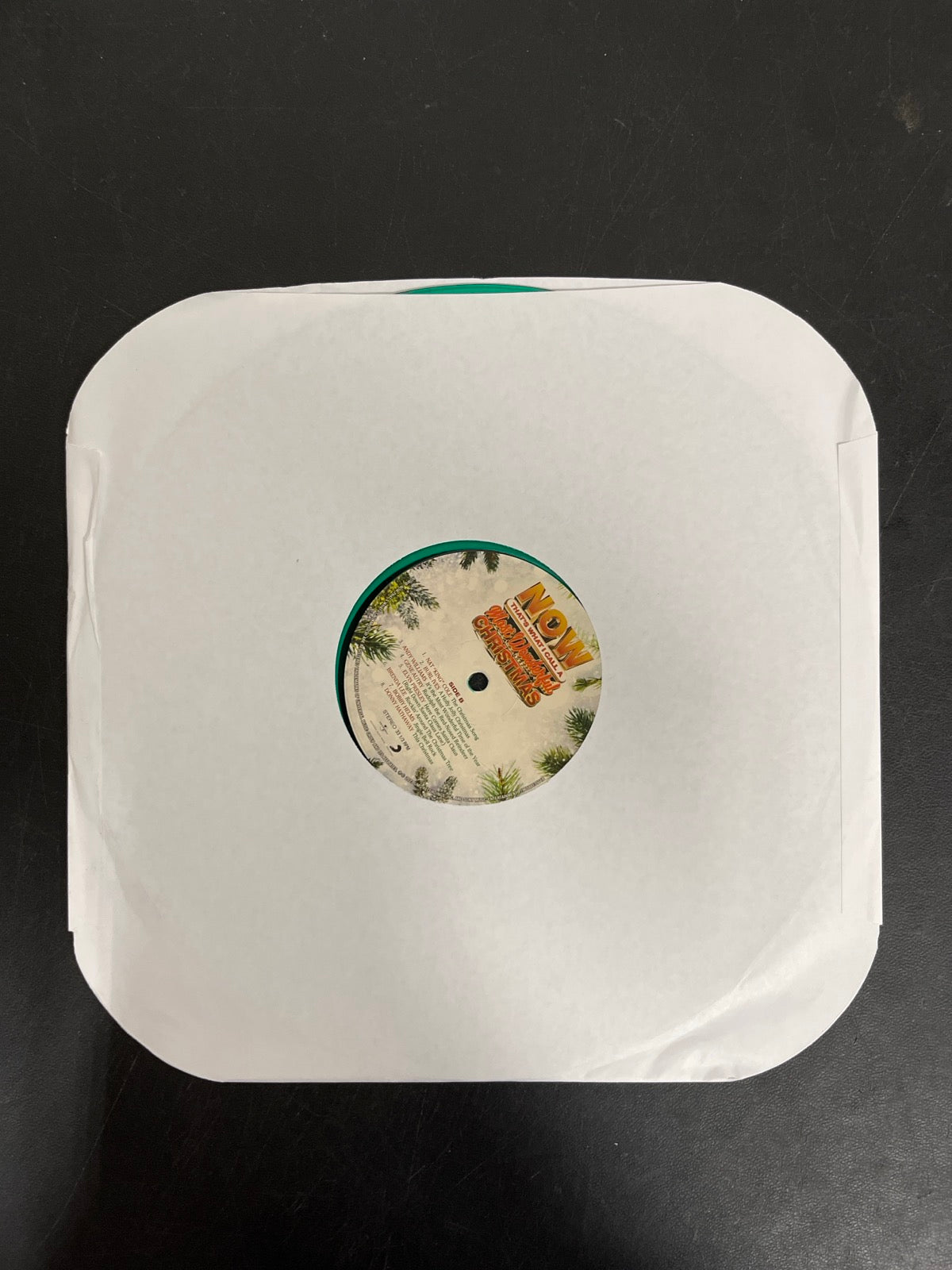 SLEEVE_1B - Now That's What I Call A Most Wonderful Chr ... LE Green Vinyl USED NOT TESTED