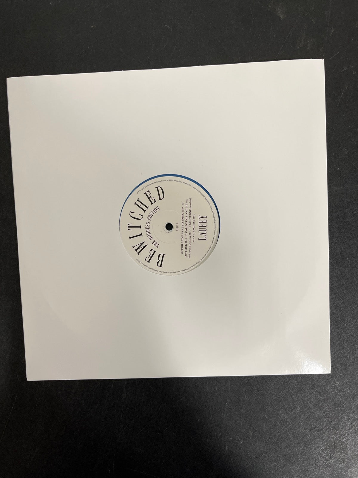 SLEEVE_1B - Laufey - Bewitched: The Goddess Edition LE Blue Vinyl USED NOT TESTED