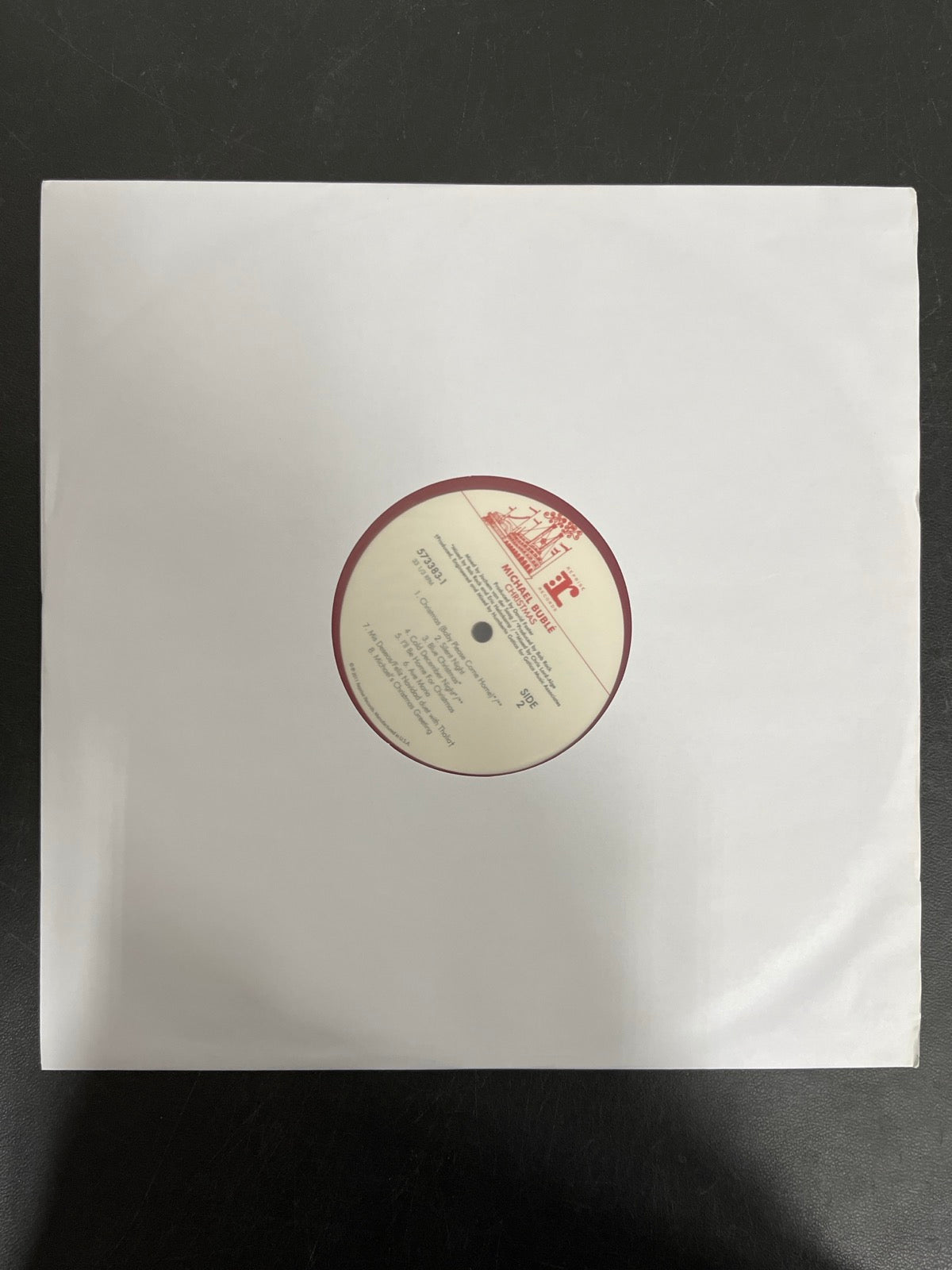 SLEEVE_1B - Michael Bublé - Christmas LE Red Vinyl USED NOT TESTED