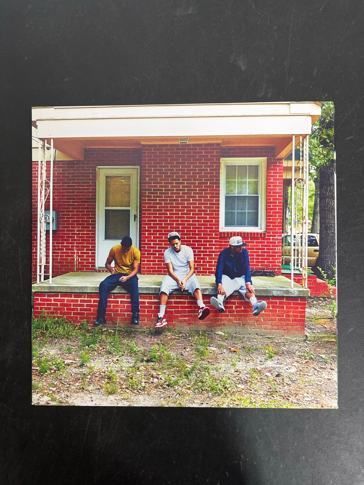 SLEEVE_1B - J. Cole - 2014 Forest Hills Drive Anniversary Ed. Red Vinyl USED NOT TESTED