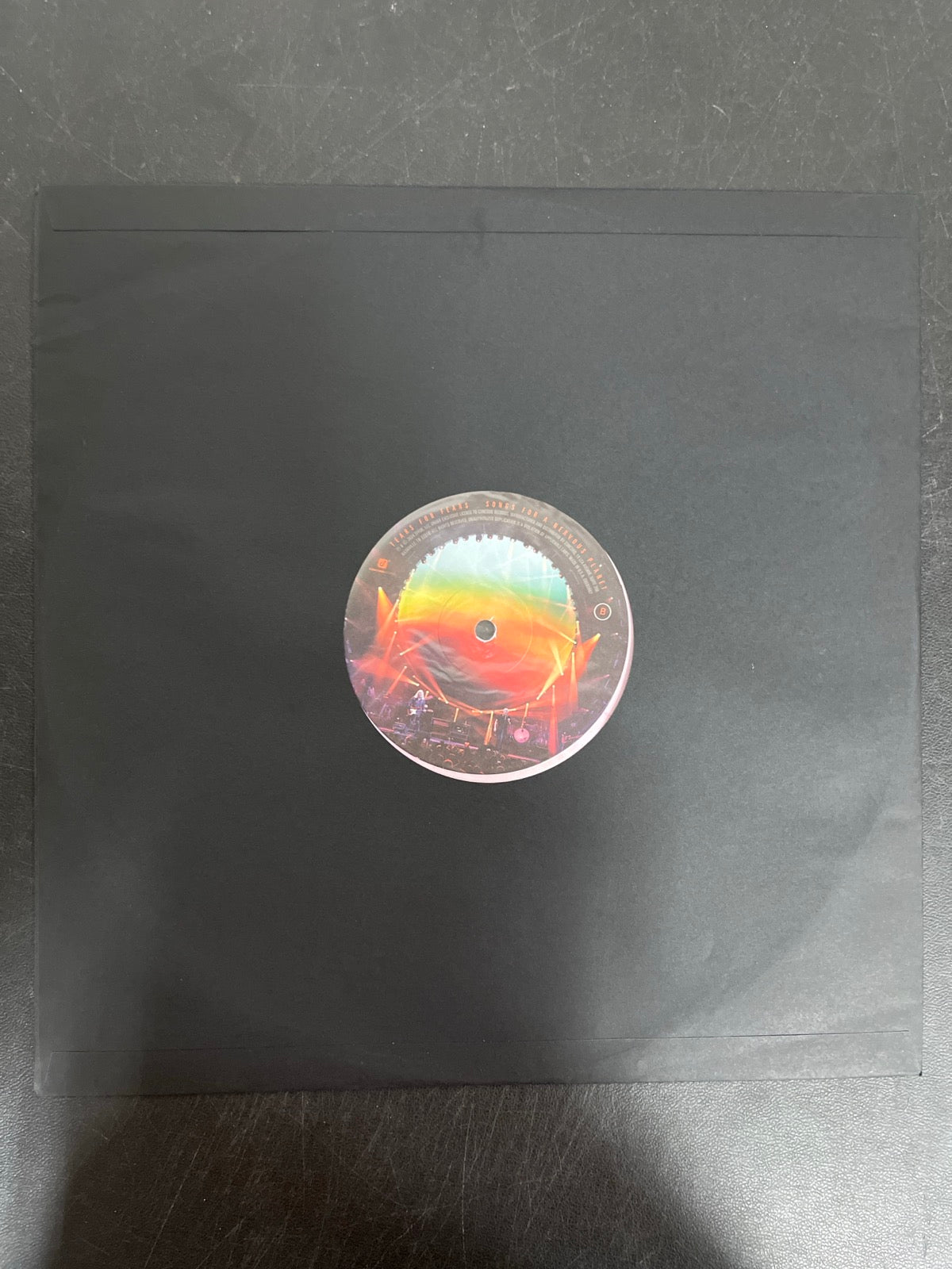 SLEEVE_1B - Tears For Fears - Songs For A Nerv ... LE Watermelon Cream Vinyl USED NOT TESTED