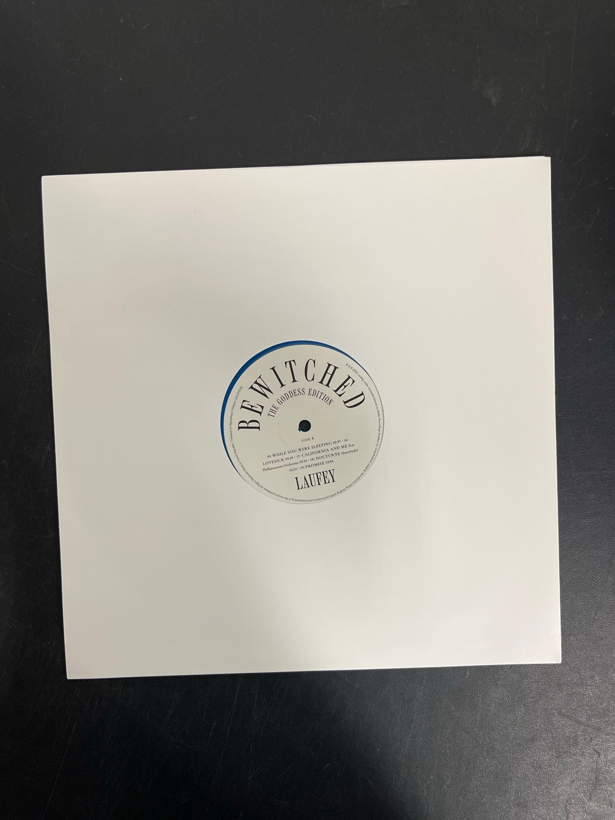 SLEEVE_1B - Laufey - Bewitched: The Goddess Edition LE Blue Vinyl USED NOT TESTED