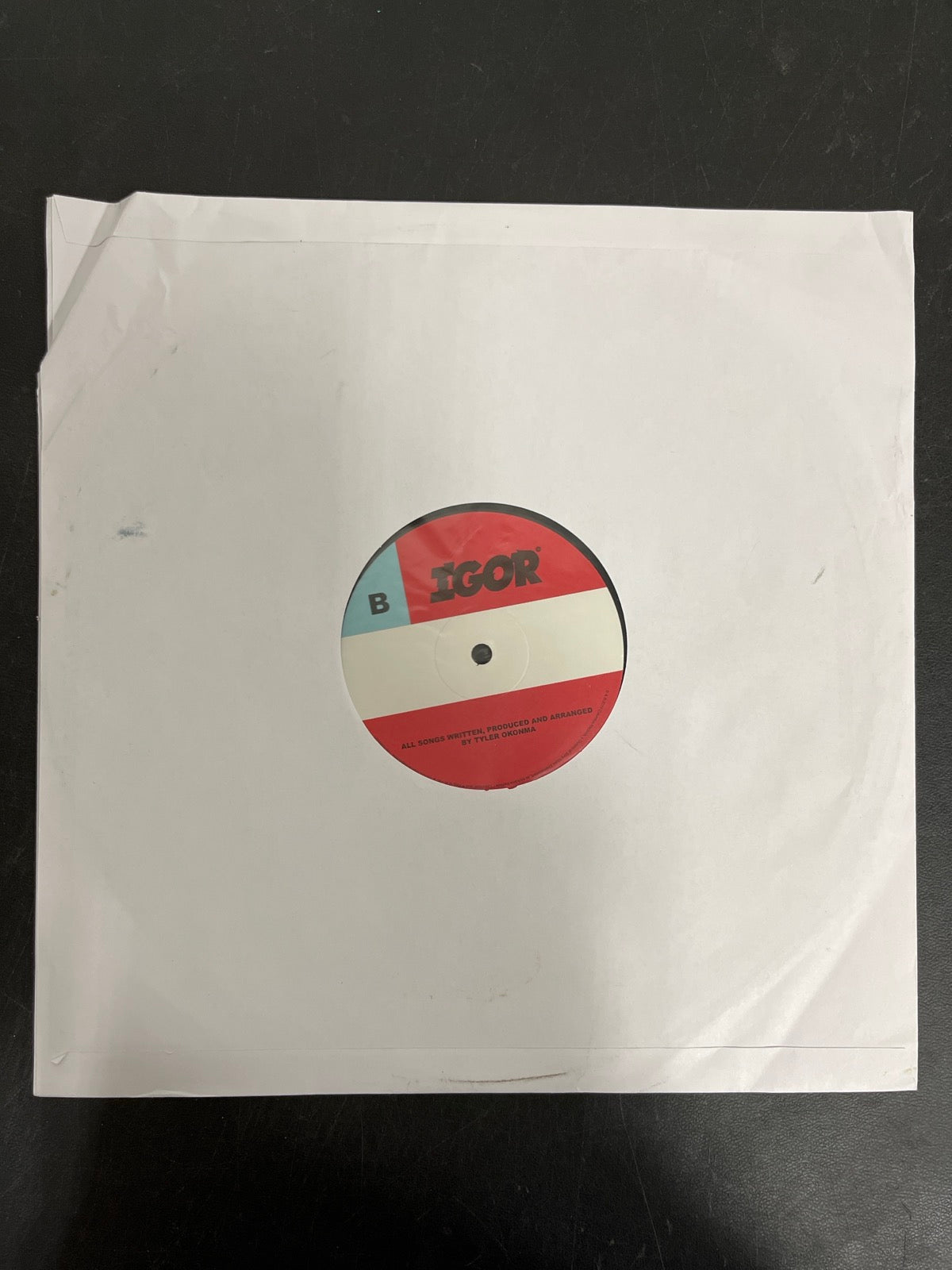 SLEEVE_1B - Tyler, The Creator - IGOR Black Vinyl USED NOT TESTED