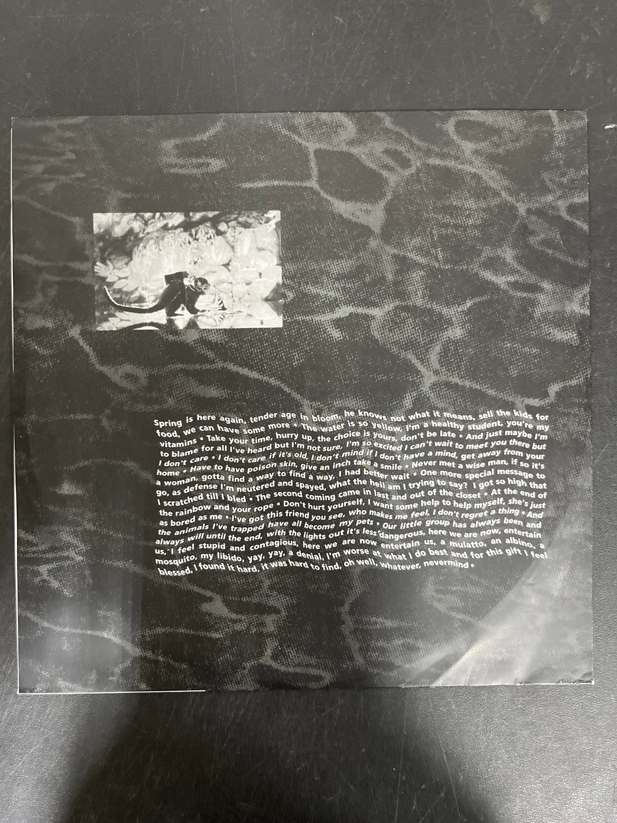 SLEEVE_1B - Nirvana - Nevermind LE 180gm Metallic Silver Vinyl USED NOT TESTED