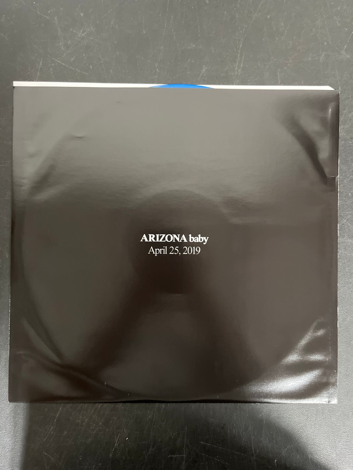 SLEEVE_1B - Kevin Abstract - Arizona Baby 5th Anniv LE Blue Vinyl USED NOT TESTED