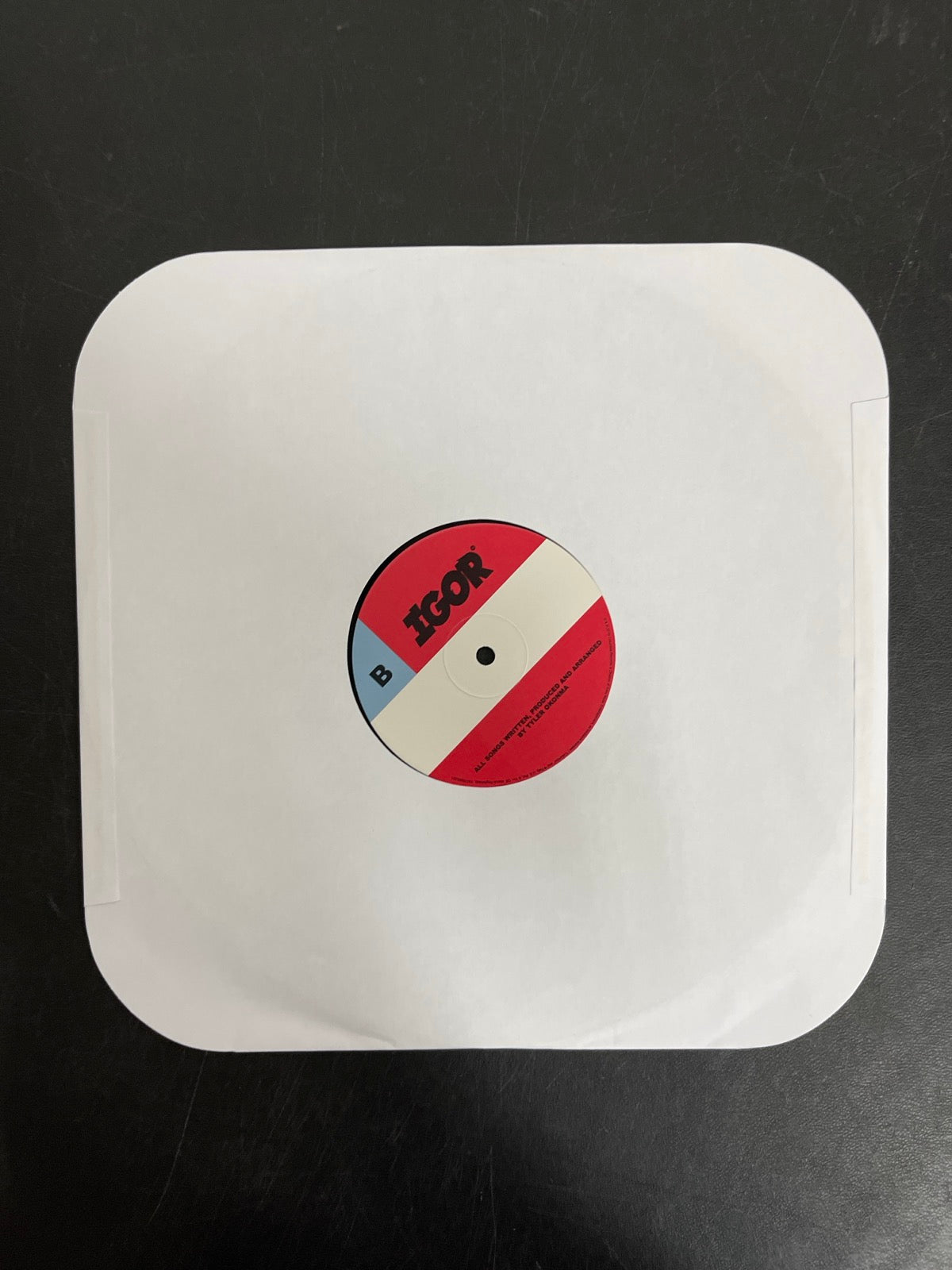 SLEEVE_1B - Tyler, The Creator - IGOR Black Vinyl USED NOT TESTED