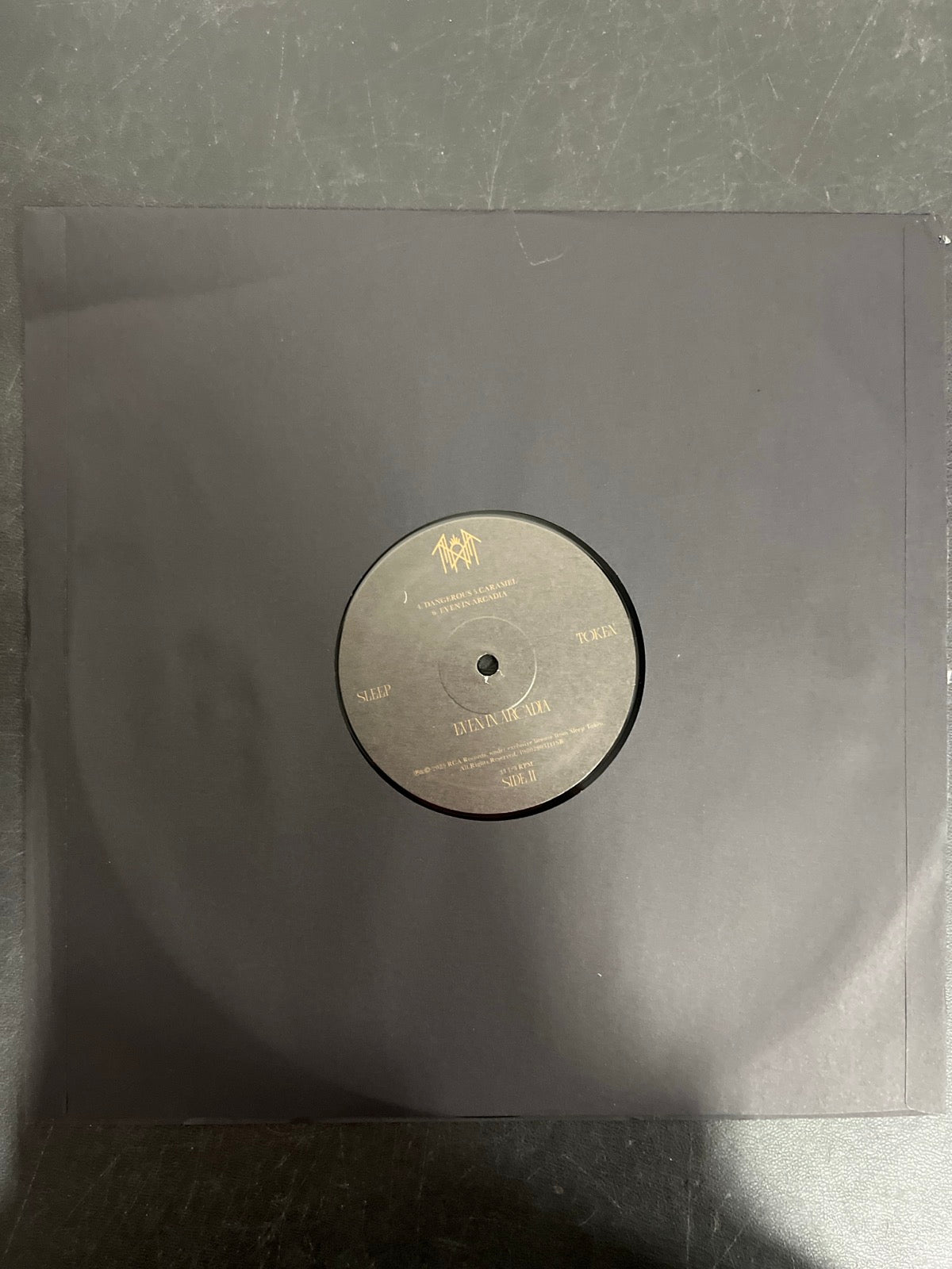 SLEEVE_1B - Sleep Token - Even In Arcadia Black Vinyl USED NOT TESTED