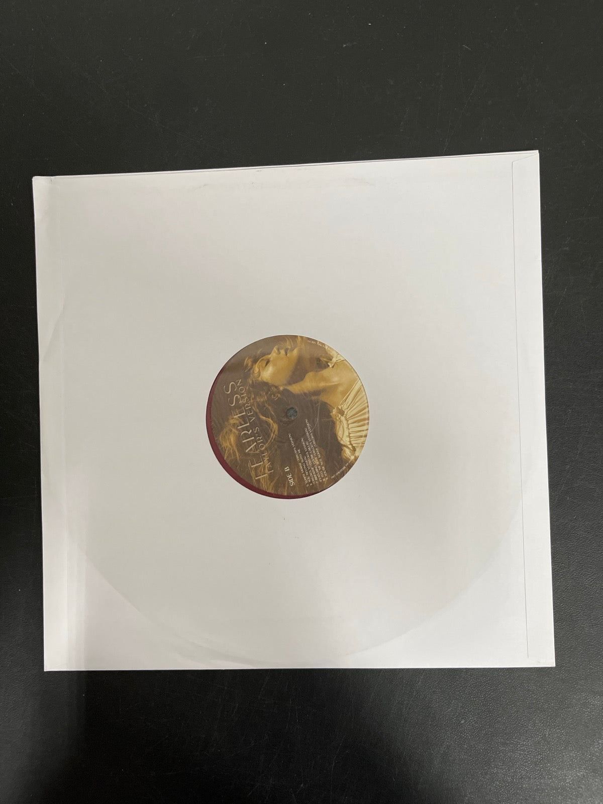 SLEEVE_1B - Taylor Swift - Fearless (Taylor's Version) Red Numbered Vinyl USED NOT TESTED