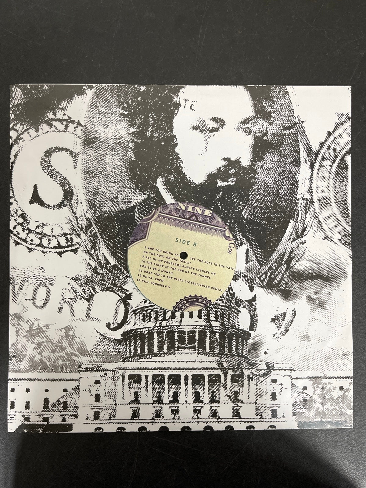 SLEEVE_1B - $uicideboy$ - New World Depression Clear Vinyl USED NOT TESTED