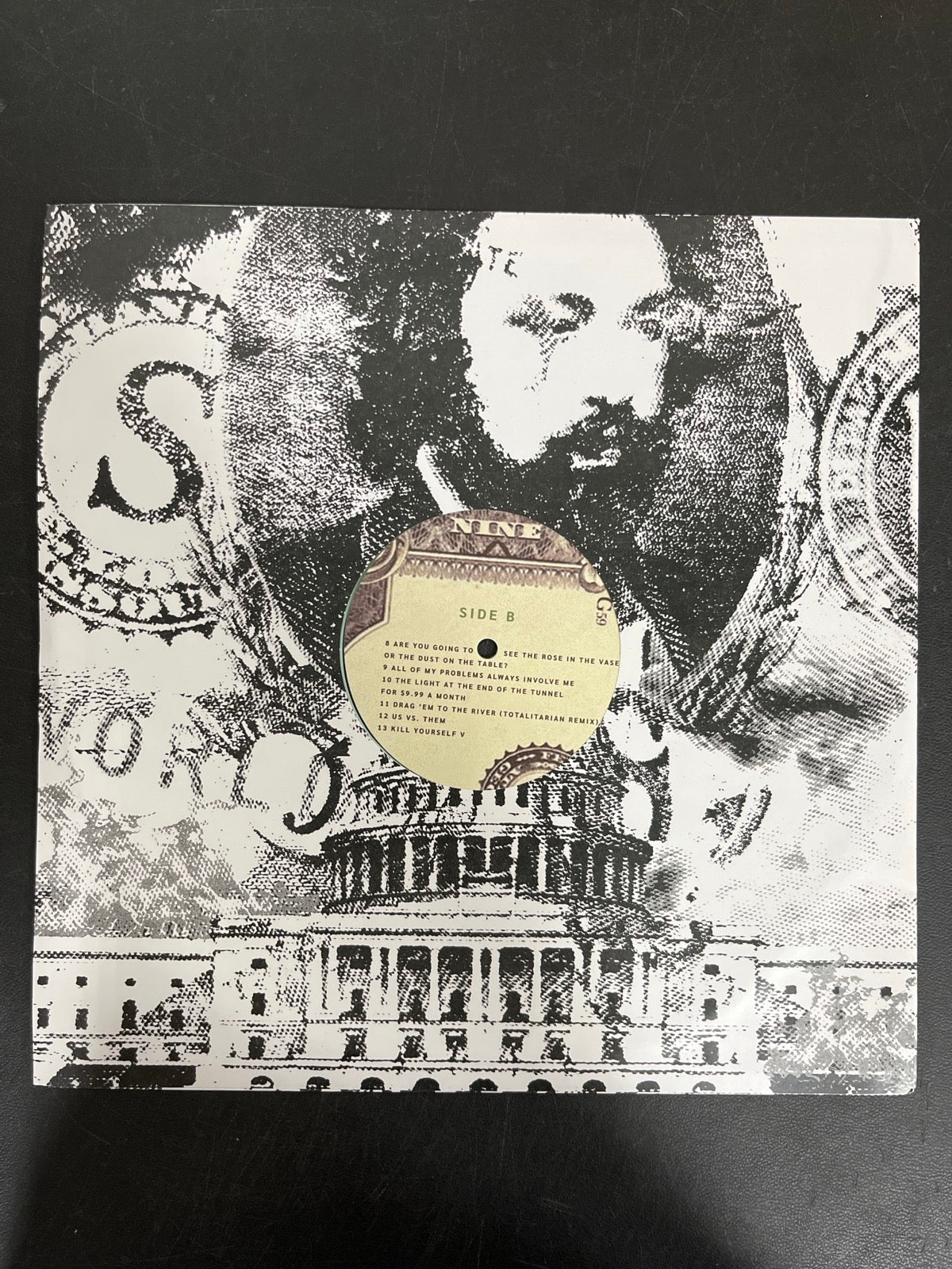 SLEEVE_1B - $uicideboy$ - New World Depression Clear Vinyl USED NOT TESTED