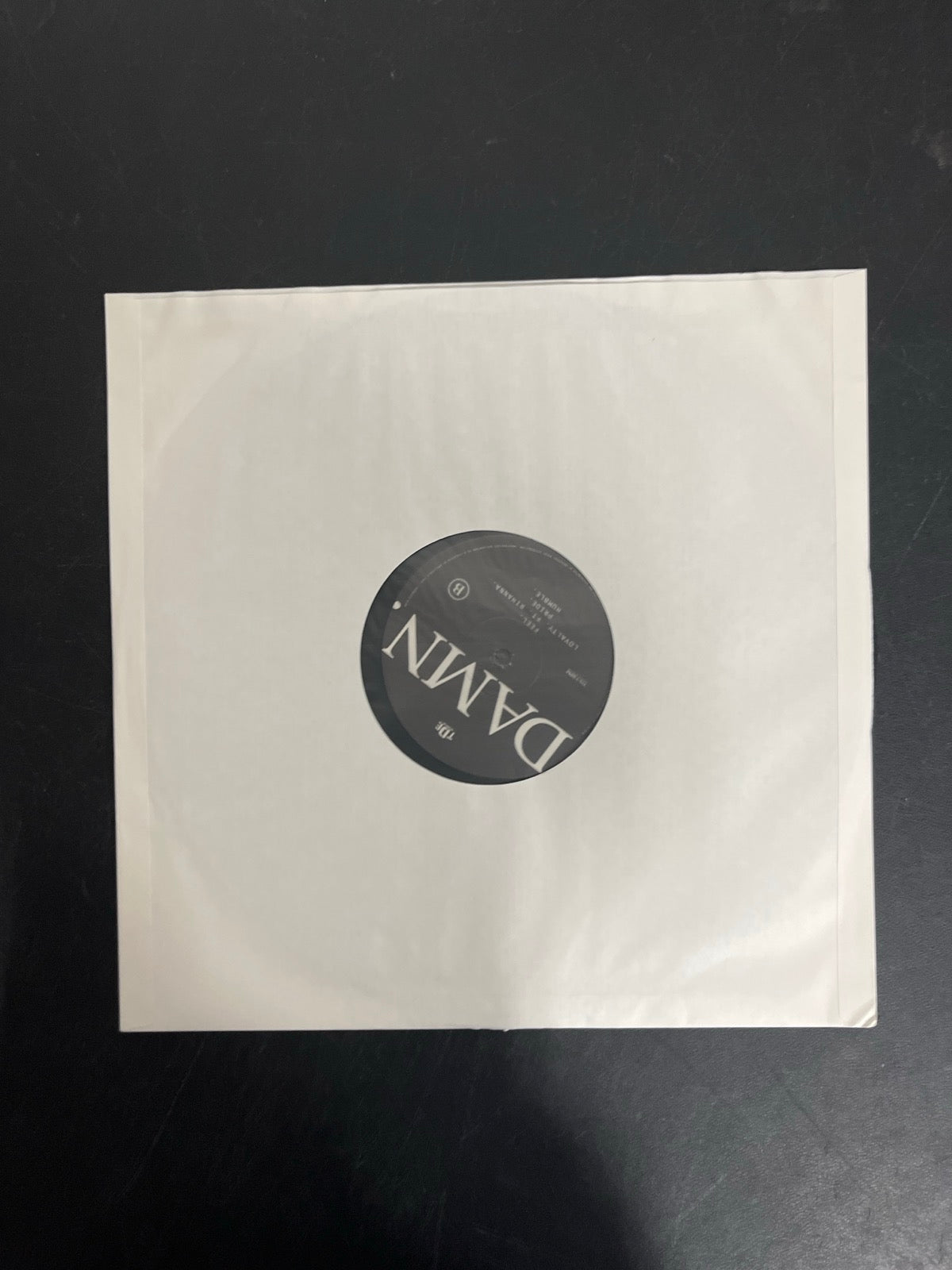 SLEEVE_1B - Kendrick Lamar - DAMN. LE 180gm Green Vinyl USED NOT TESTED