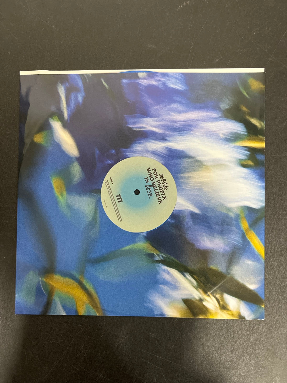 SLEEVE_1B - Joe Jonas - Music for People Who ... Target Exclusive Blue Vinyl USED NOT TESTED