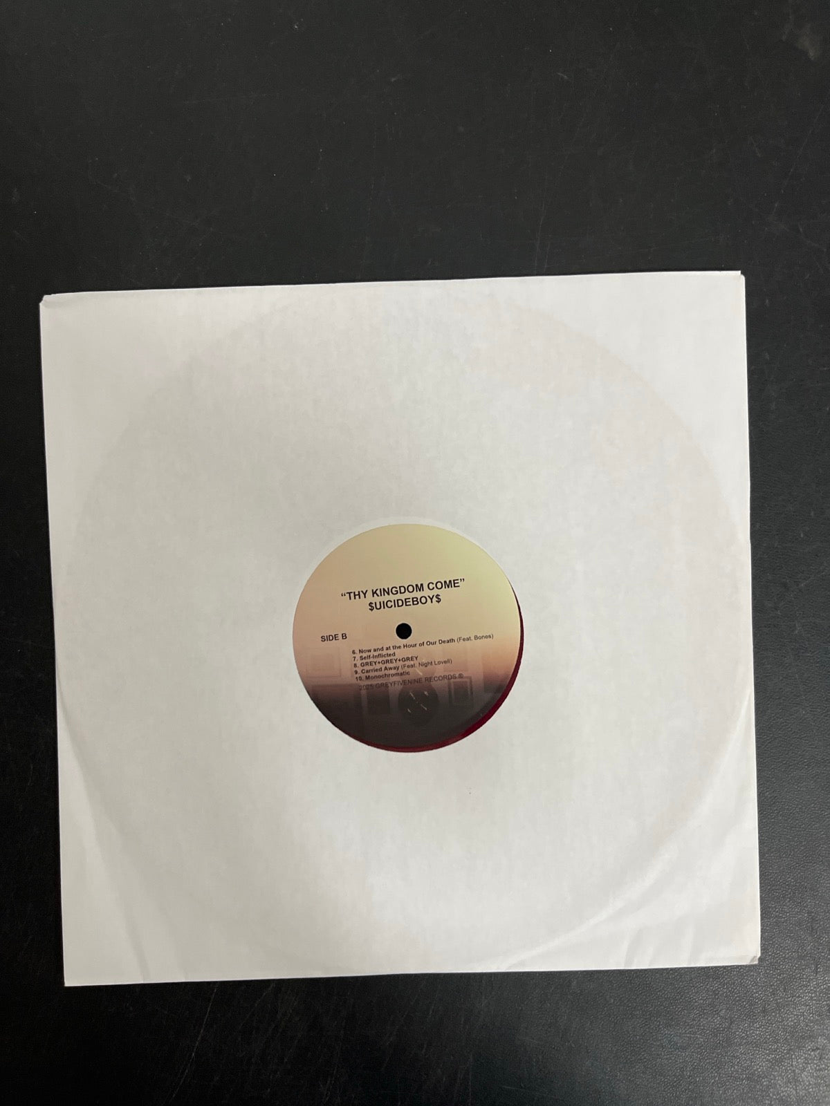 SLEEVE_1B - $uicideboy$ - Thy Kingdom Come LE Red Vinyl USED NOT TESTED