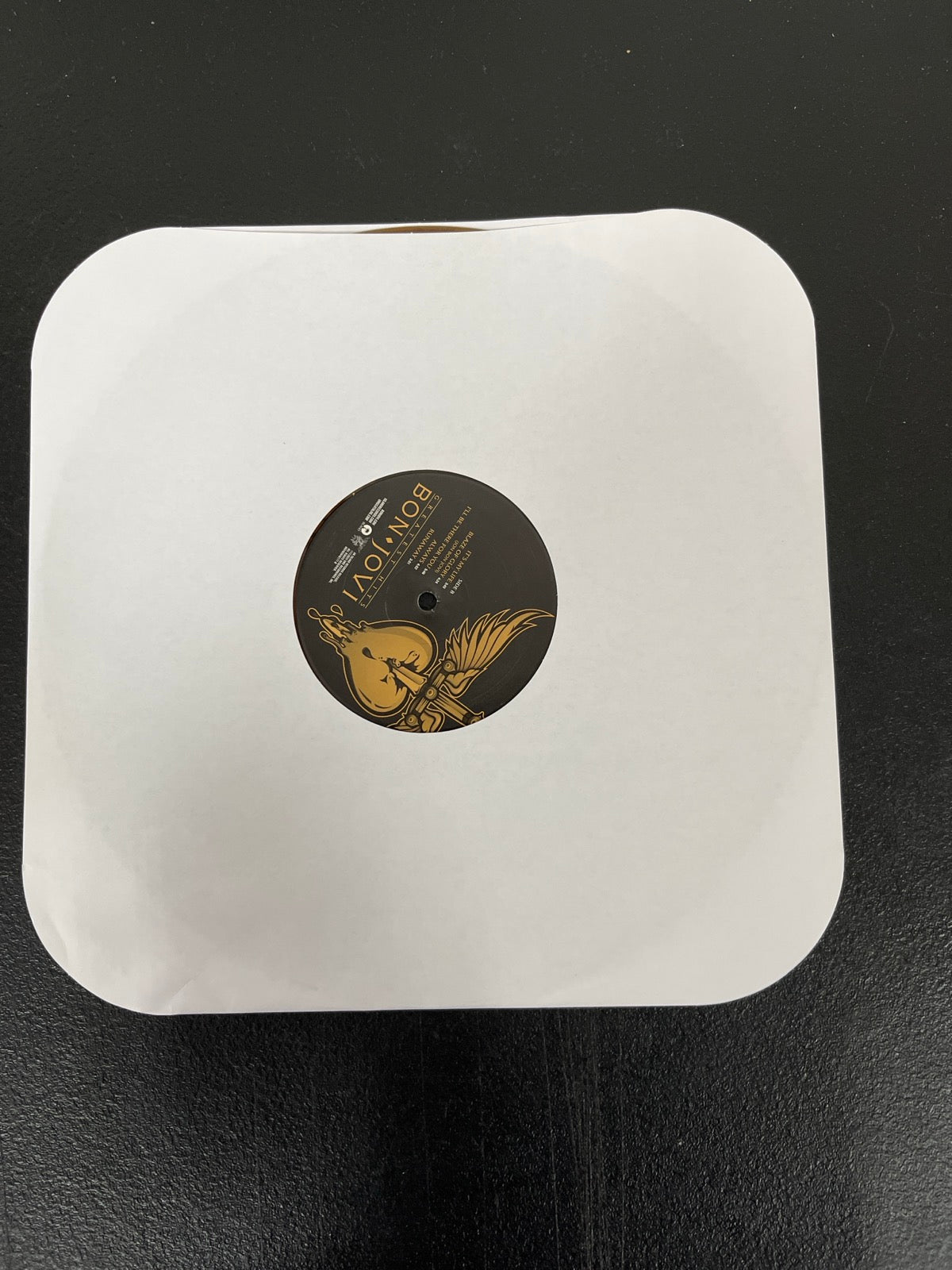 SLEEVE_1B - Bon Jovi - Greatest Hits LE Tiger Eye Vinyl USED NOT TESTED