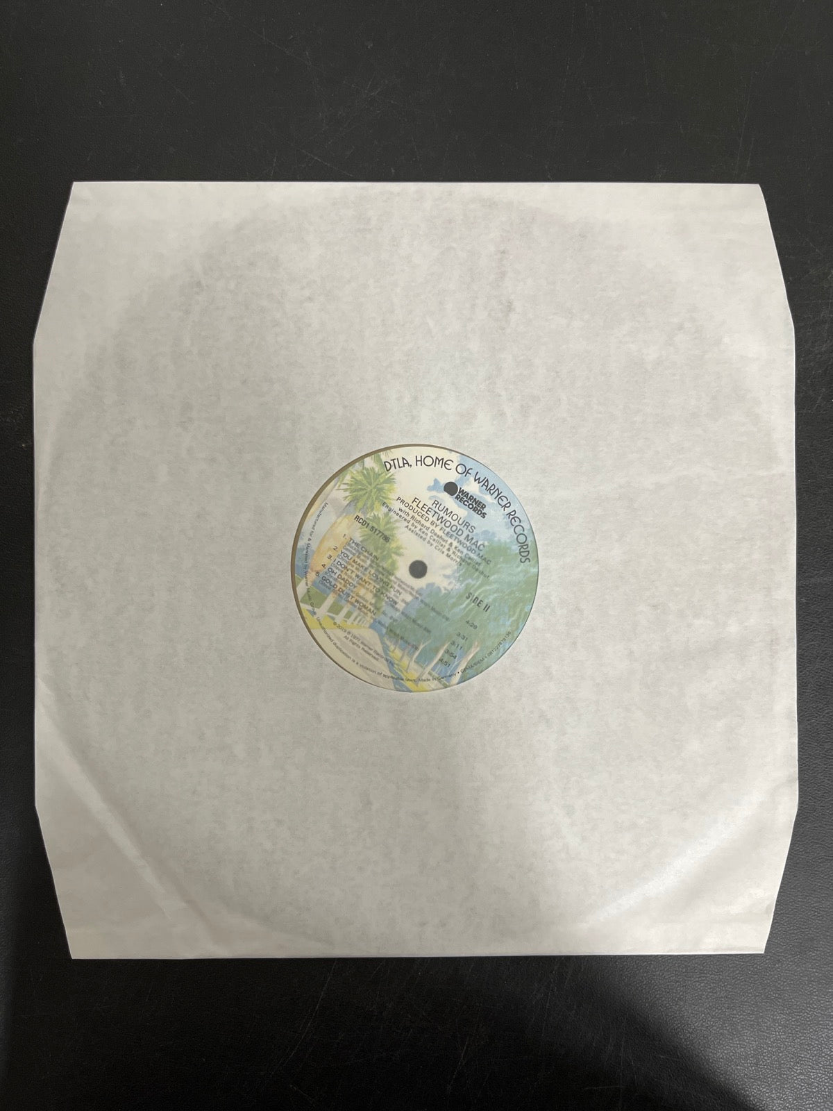 SLEEVE_1B - Fleetwood Mac - Rumours LE Gold Remastered Vinyl USED NOT TESTED
