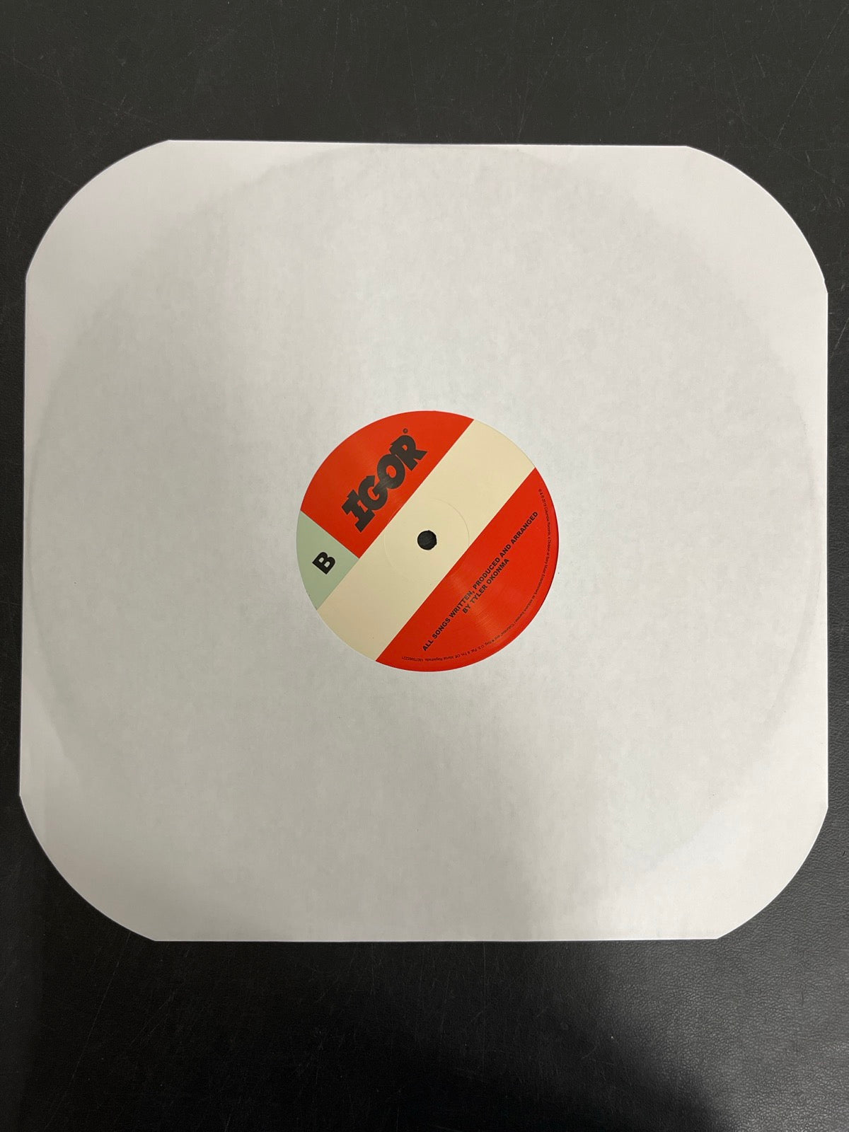 SLEEVE_1B - Tyler, The Creator - IGOR Black Vinyl USED NOT TESTED