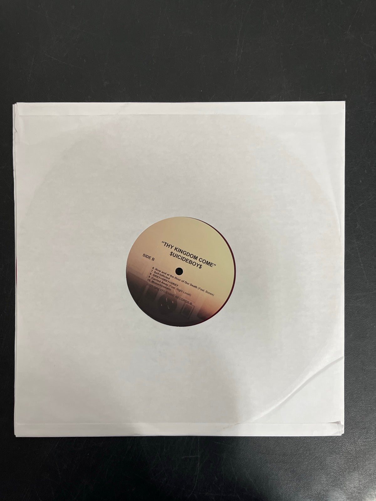 SLEEVE_1B - $uicideboy$ - Thy Kingdom Come LE Red Vinyl USED NOT TESTED