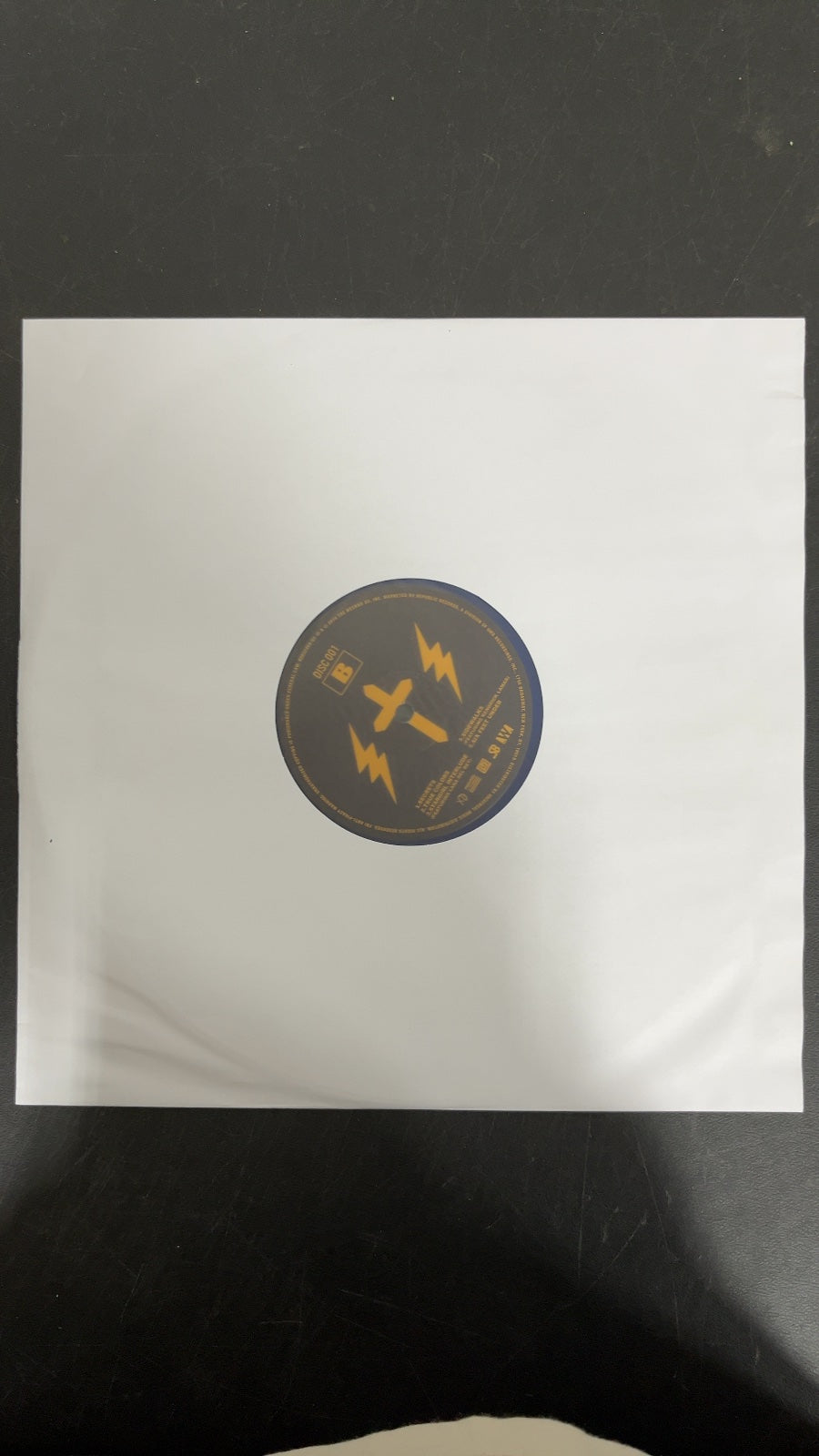 SLEEVE_1B - The Weeknd - Starboy LE Blue Vinyl USED NOT TESTED
