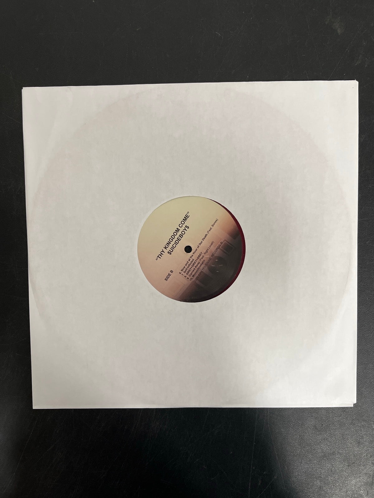 SLEEVE_1B - $uicideboy$ - Thy Kingdom Come LE Red Vinyl USED NOT TESTED