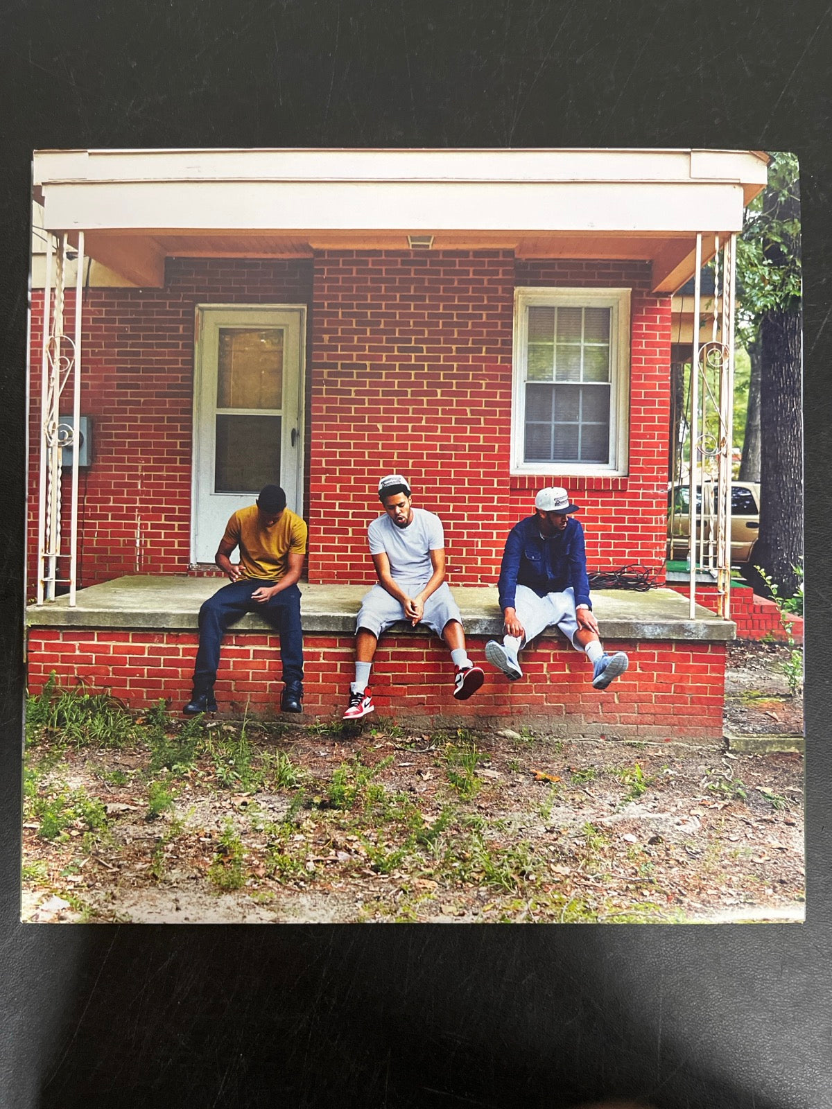 SLEEVE_1B - J. Cole - 2014 Forest Hills Drive Anniversary Ed. Red Vinyl USED NOT TESTED