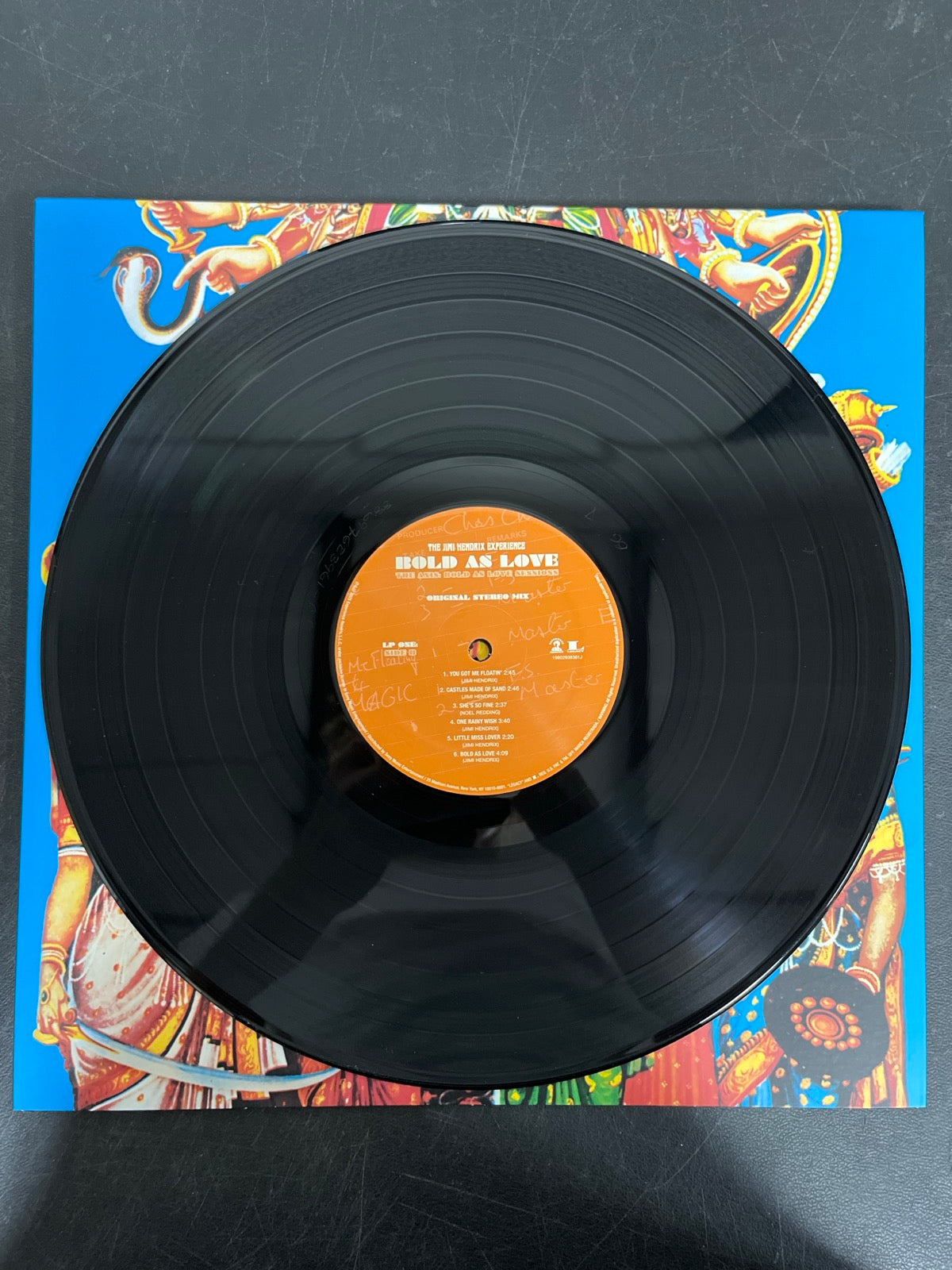 SLEEVE_1B - The Jimi Hendrix Experience - Bold as Love Deluxe Ed. #01033 USED NOT TESTED