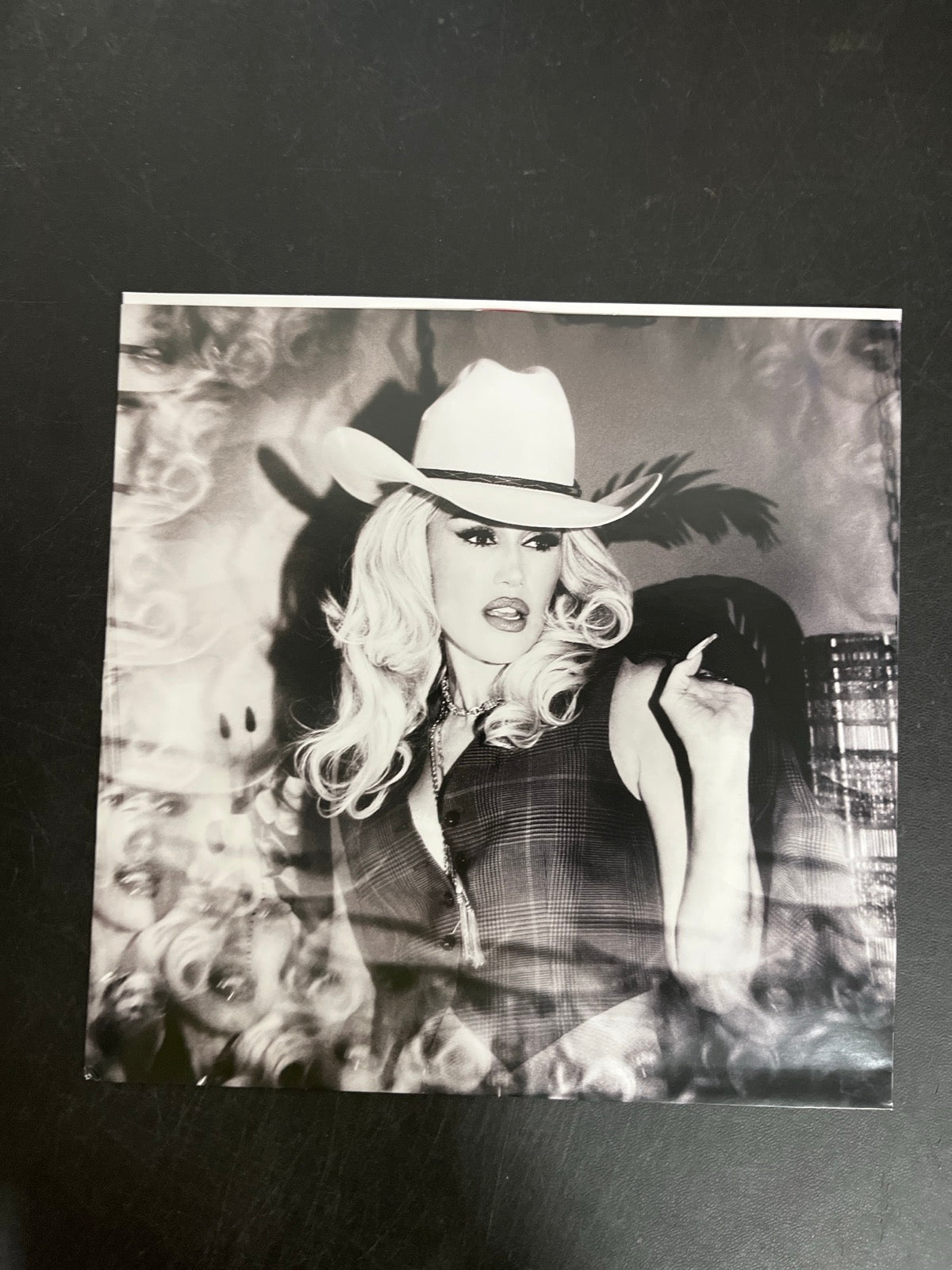 SLEEVE_1B - Gwen Stefani - Bouquet LE Orchid Etched Numbered Vinyl USED NOT TESTED
