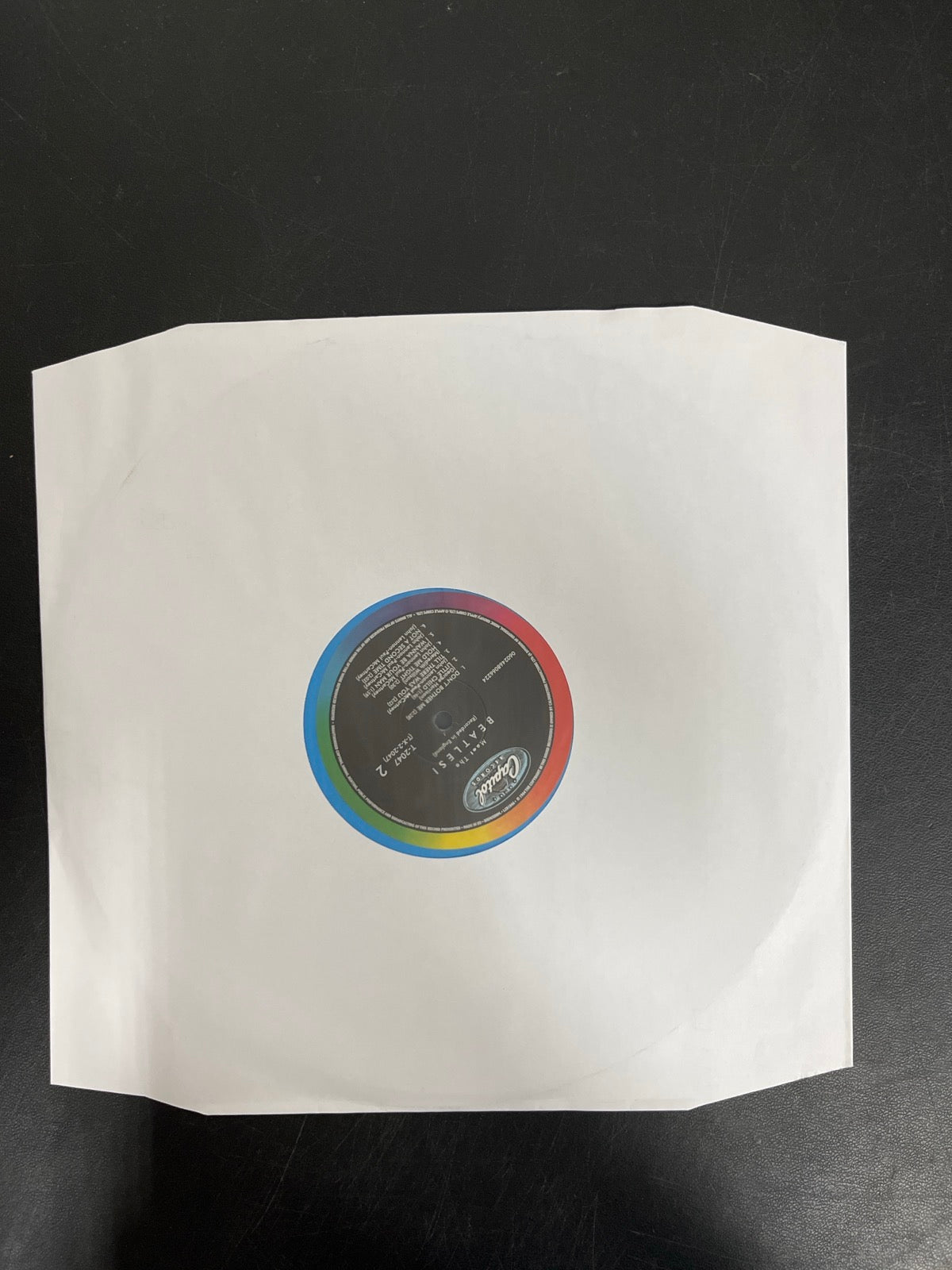SLEEVE_1B - The Beatles - Meet The Beatles! 180gm Blue Vinyl USED NOT TESTED