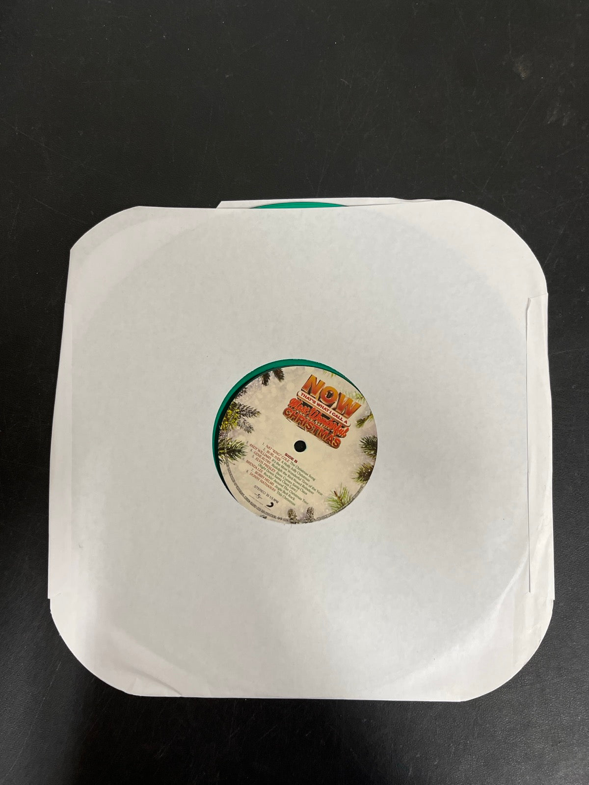 SLEEVE_1B - Now That's What I Call A Most Wonderful Chr ... LE Green Vinyl USED NOT TESTED