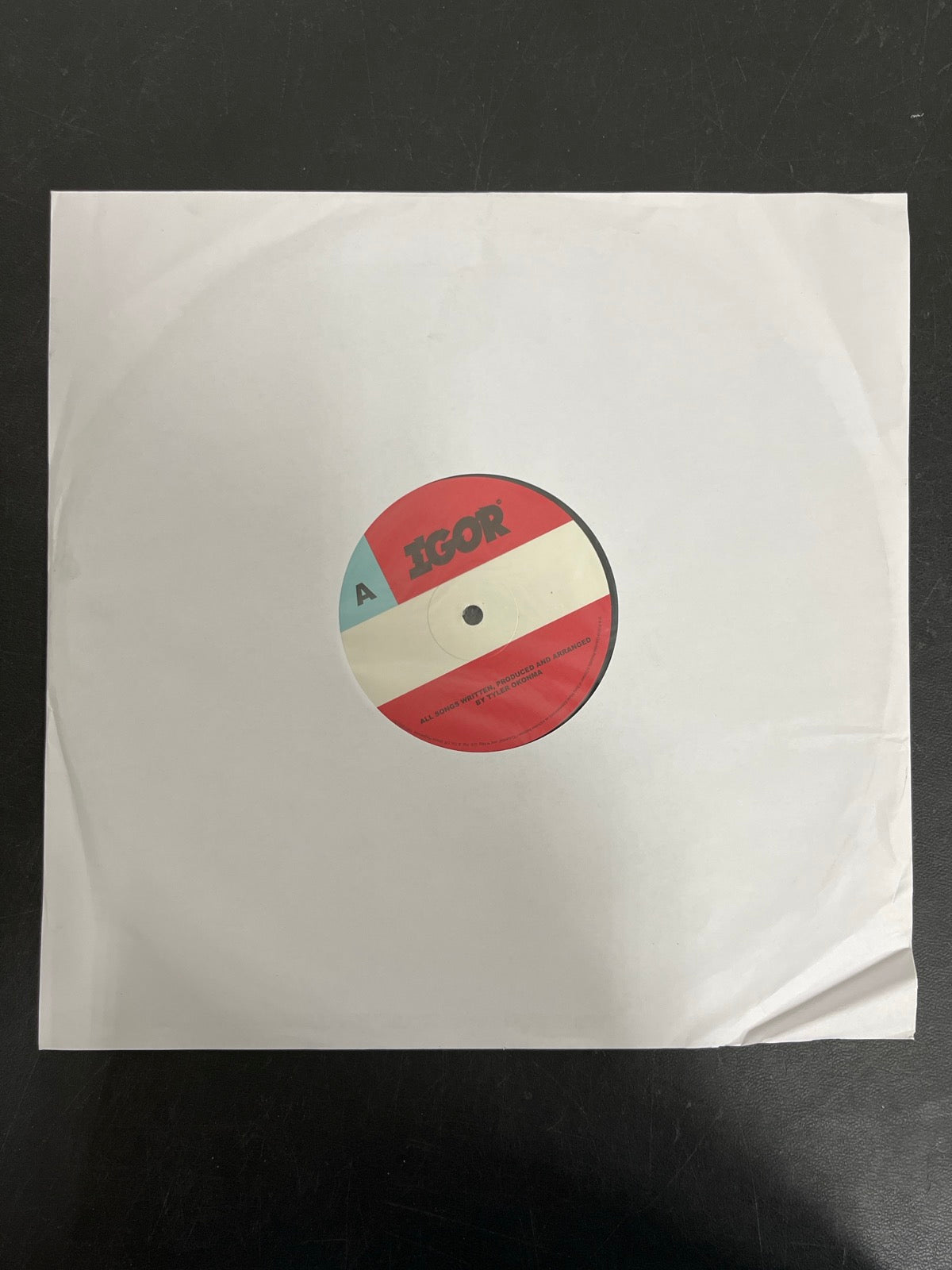 SLEEVE_1F - Tyler, The Creator - IGOR Black Vinyl USED NOT TESTED