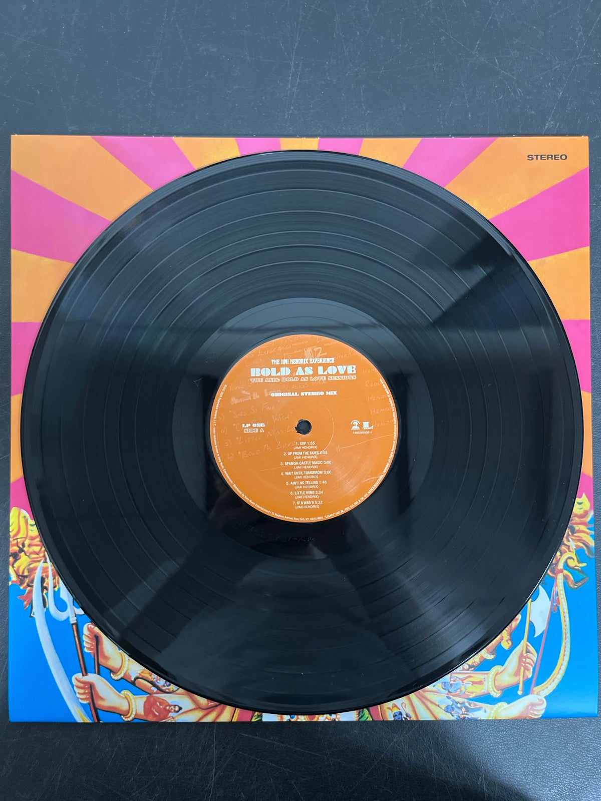 SLEEVE_1F - The Jimi Hendrix Experience - Bold as Love Deluxe Ed. #01033 USED NOT TESTED
