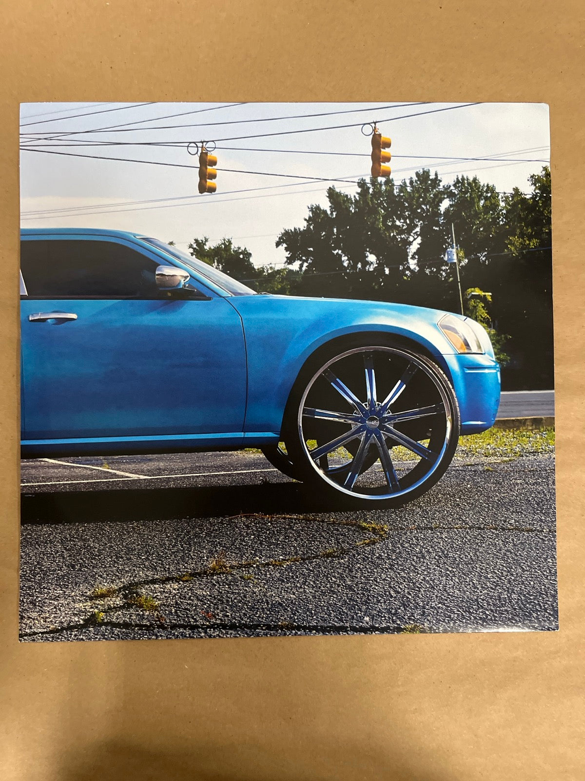 SLEEVE_1F - J. Cole - 2014 Forest Hills Drive Anniversary Ed. Red Vinyl USED NOT TESTED