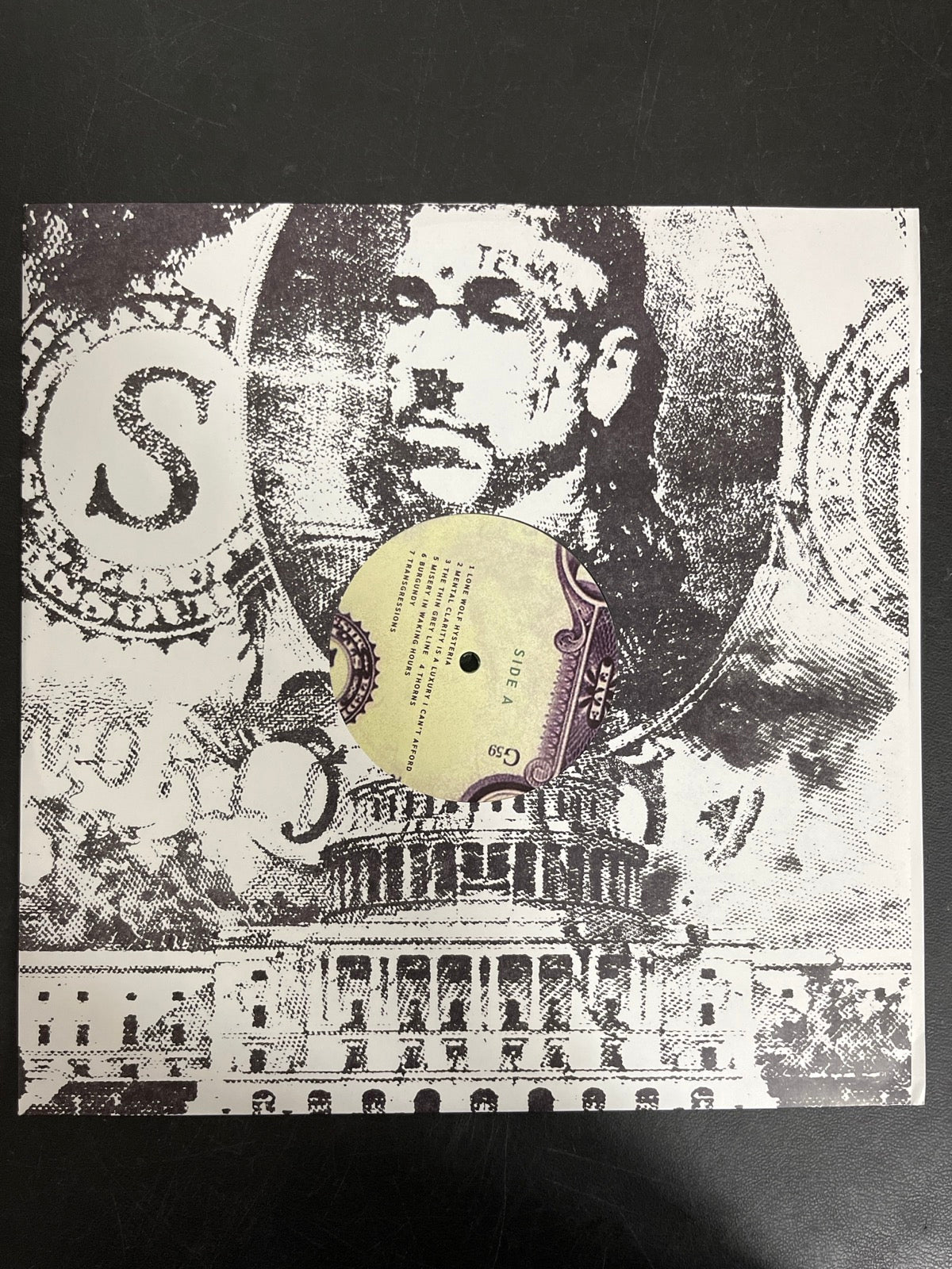 SLEEVE_1F - $uicideboy$ - New World Depression Clear Vinyl USED NOT TESTED