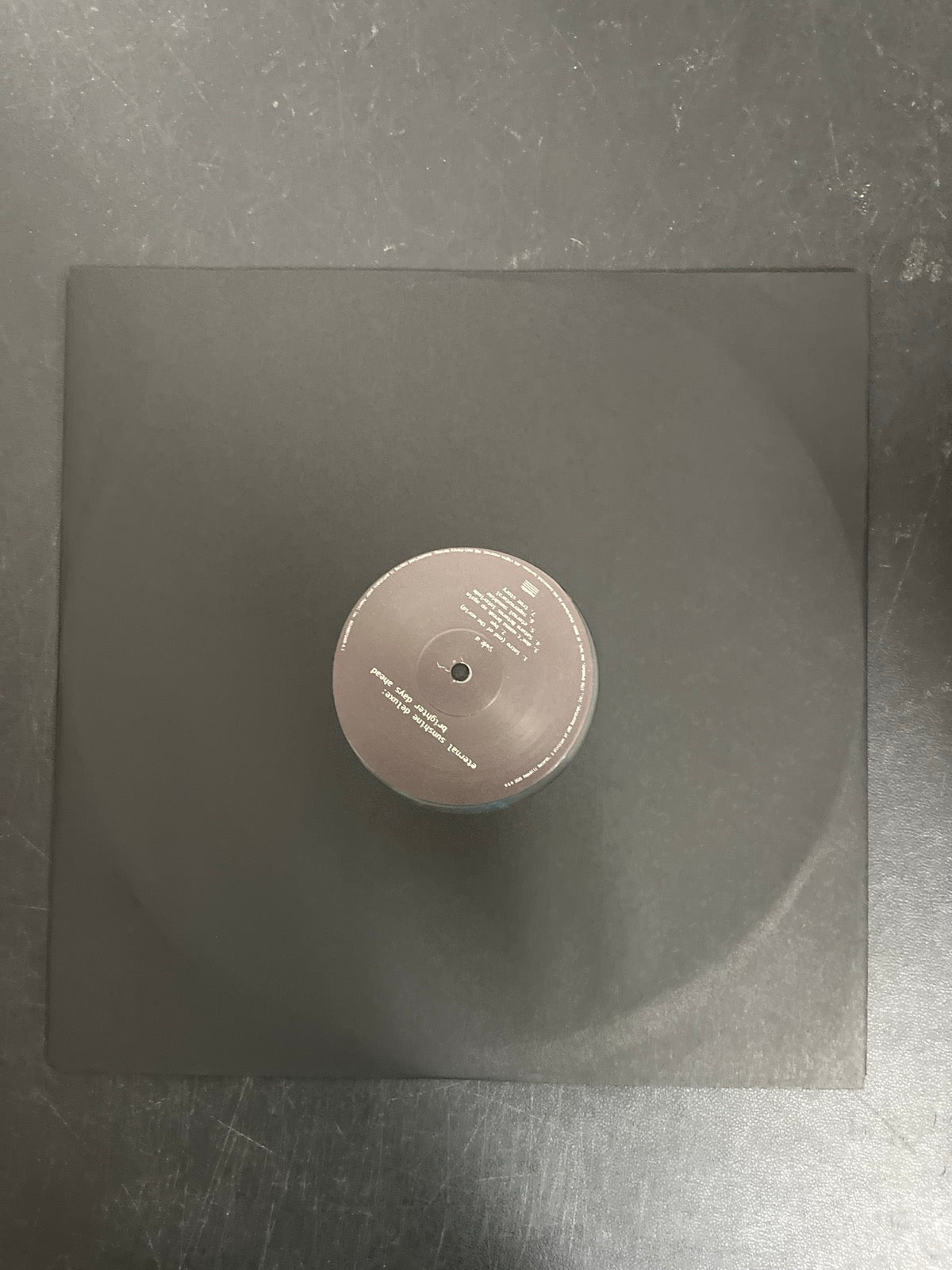 SLEEVE_1F - Ariana Grande - Eternal Sunshine ... Clear Vinyl USED NOT TESTED