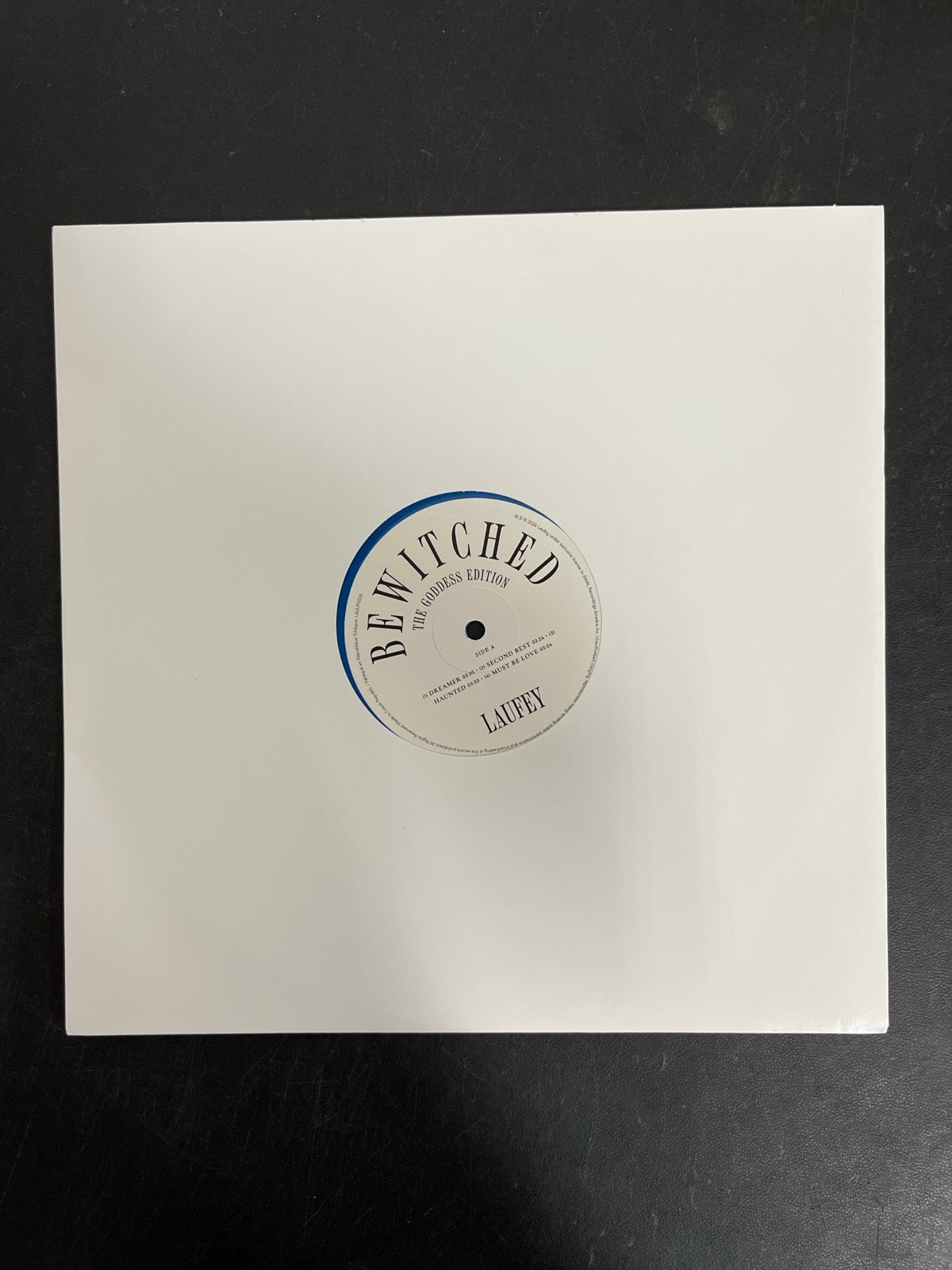 SLEEVE_1F - Laufey - Bewitched: The Goddess Edition LE Blue Vinyl USED NOT TESTED