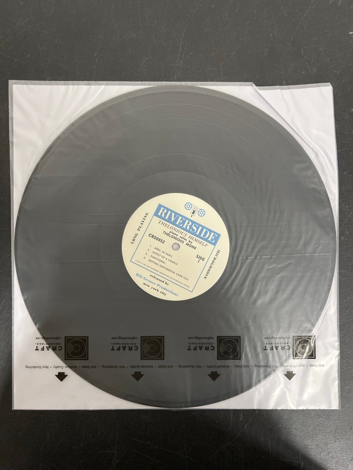 SLEEVE_1F - Thelonious Monk - Thelonious Himself Remastered Reissue Vinyl USED NOT TESTED