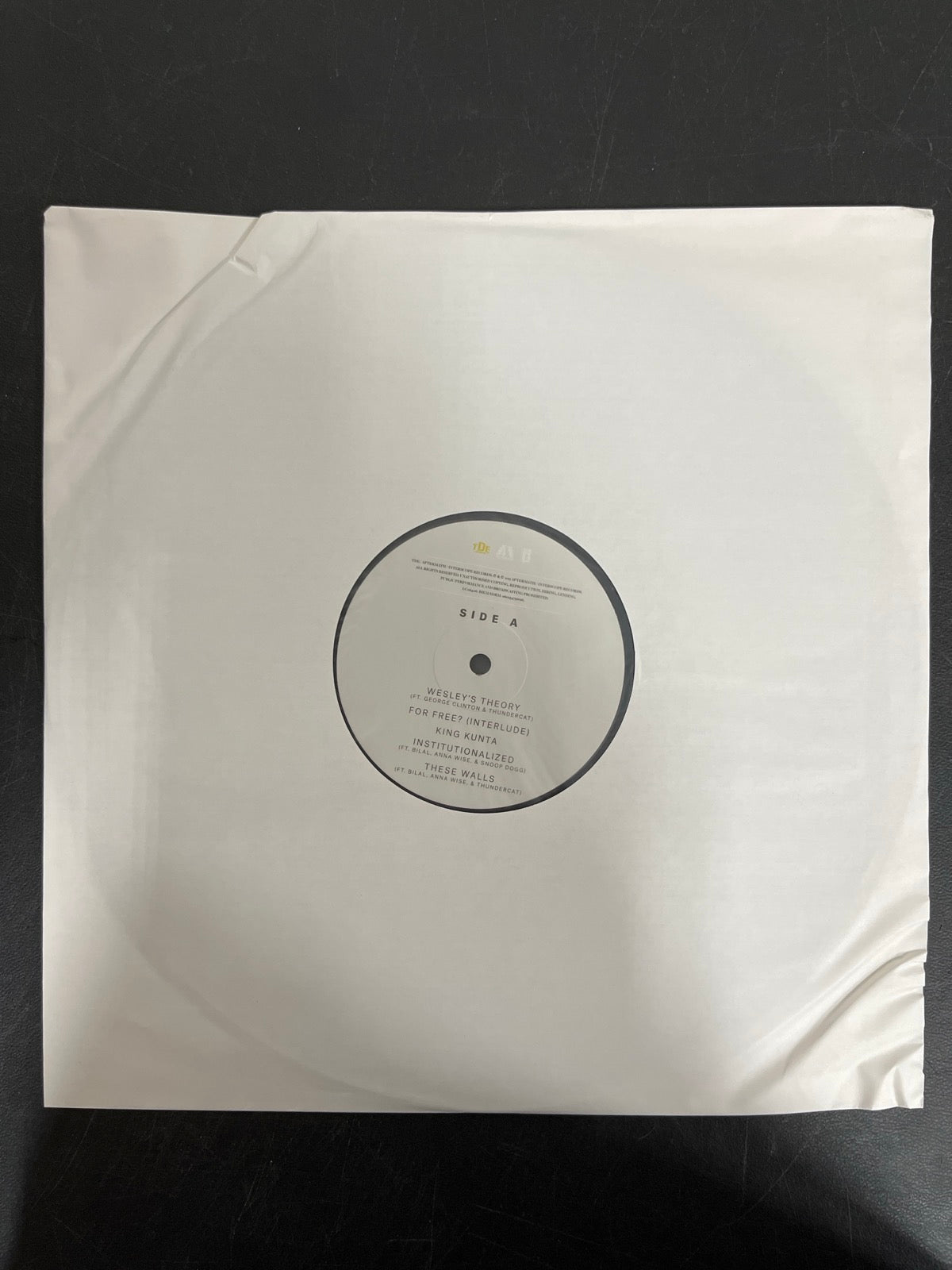 SLEEVE_1F - Kendrick Lamar - To Pimp a Butterfly LE 180gm Black Vinyl USED NOT TESTED