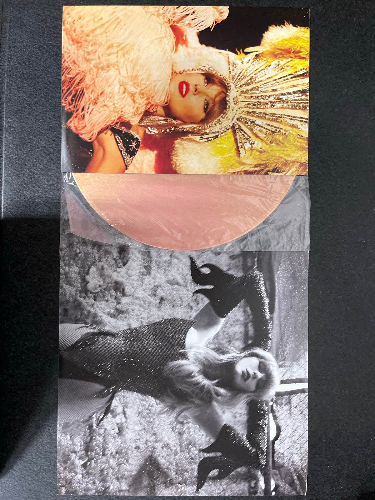 SLEEVE_1F - Taylor Swift - The Life of a ... LE 180gm Pink Yellow Vinyl USED NOT TESTED