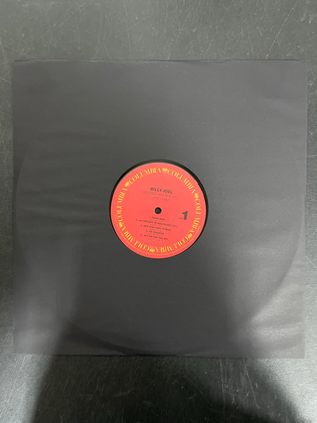 SLEEVE_1F - Billy Joel - Greatest Hits, Volume I & II Black Vinyl USED NOT TESTED