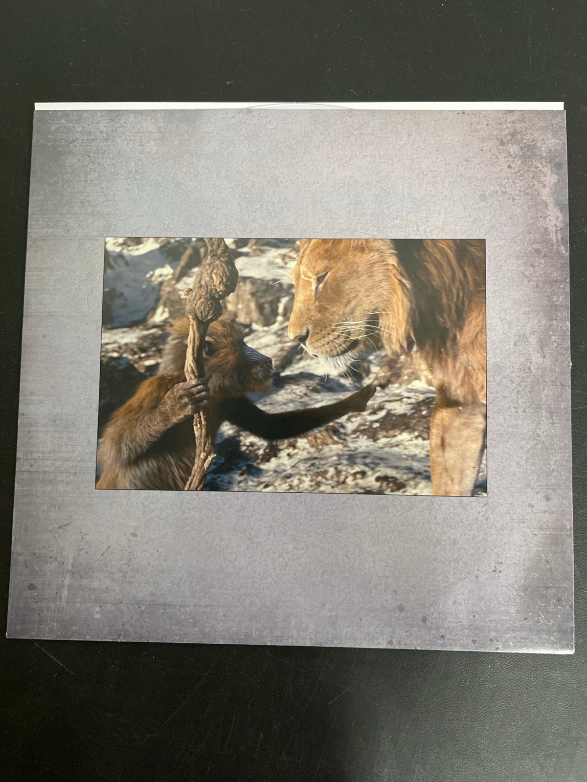 SLEEVE_1F - Lin-Manuel Miranda - Mufasa: The Lion King ... LE Clear Vinyl SEALED NOT TESTED
